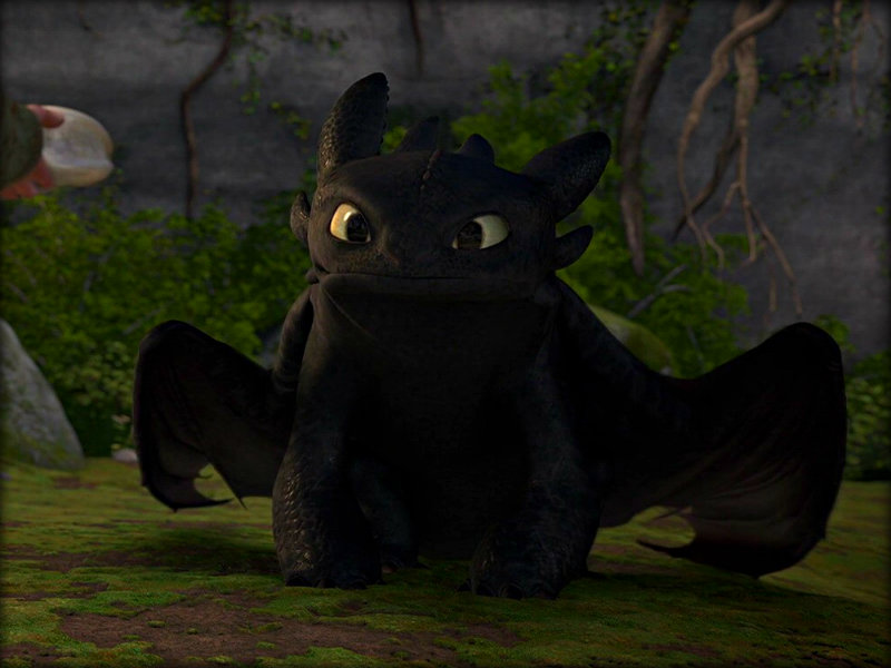 ★ Toothless ☆ - Toothless How To Train Your - HD Wallpaper 