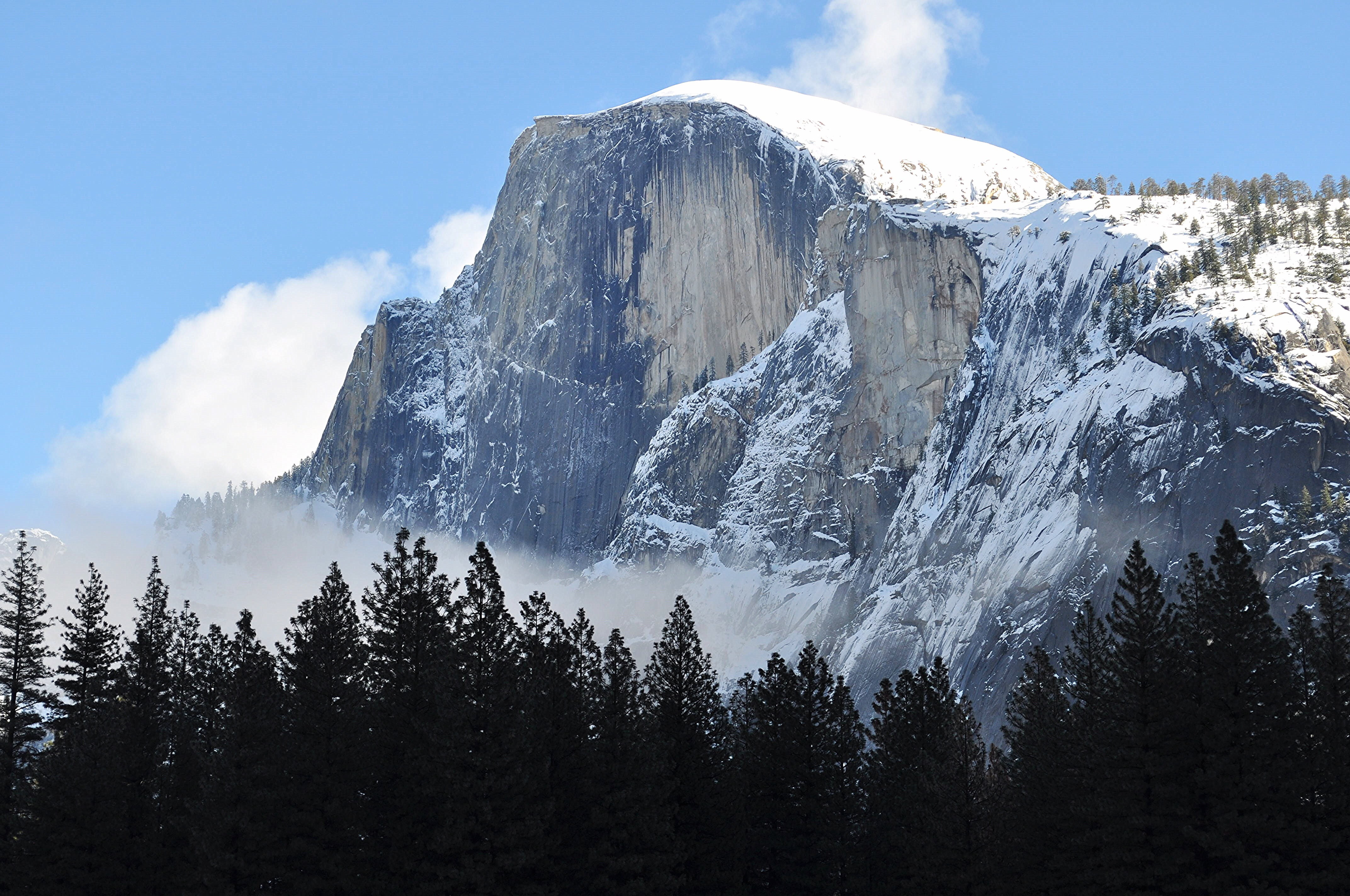 Yosemite National Park, Half Dome - HD Wallpaper 