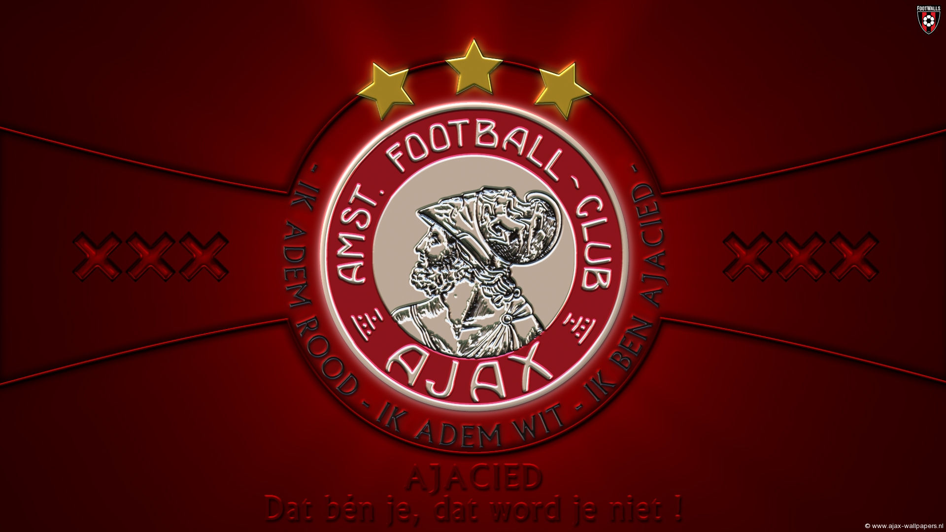 Ajax Wallpaper - Afc Ajax - HD Wallpaper 