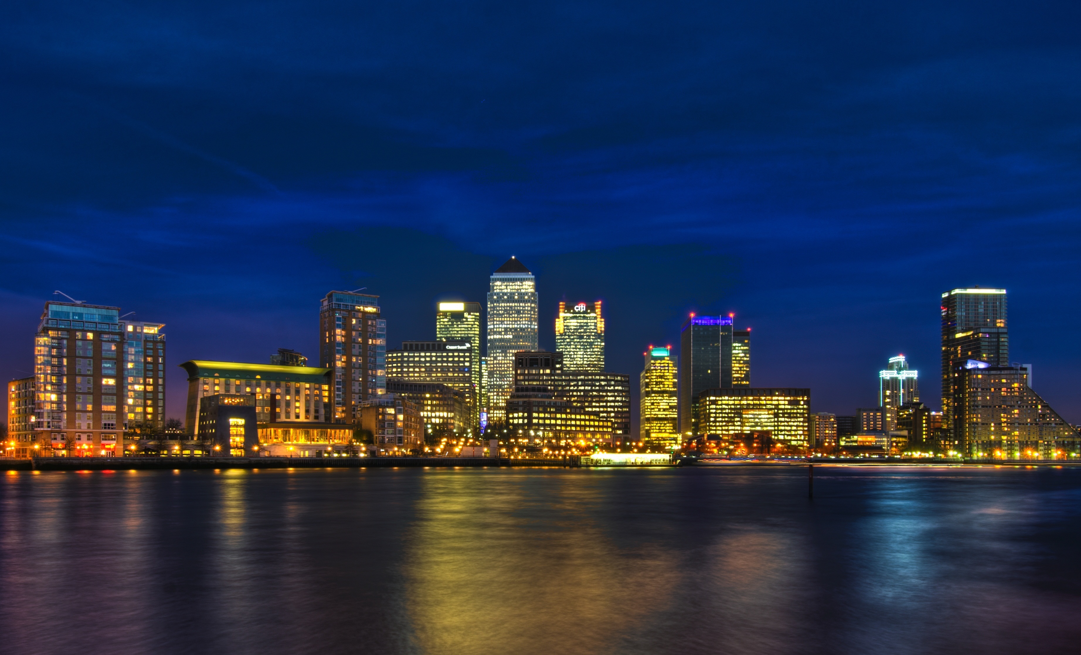 London Computer Wallpapers, Desktop Backgrounds - Night London City Background - HD Wallpaper 