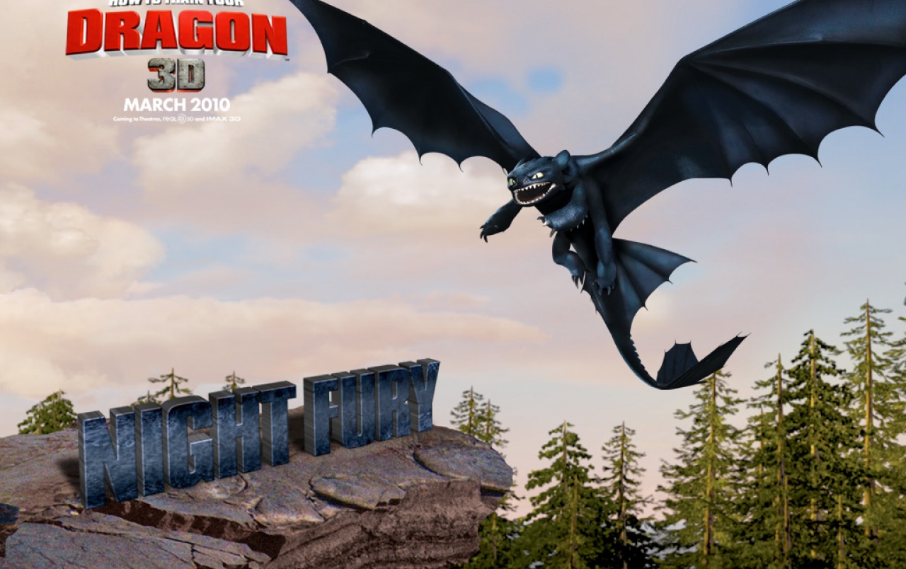 Night Fury Wallpapers - Train Your Dragon Night Fury - HD Wallpaper 
