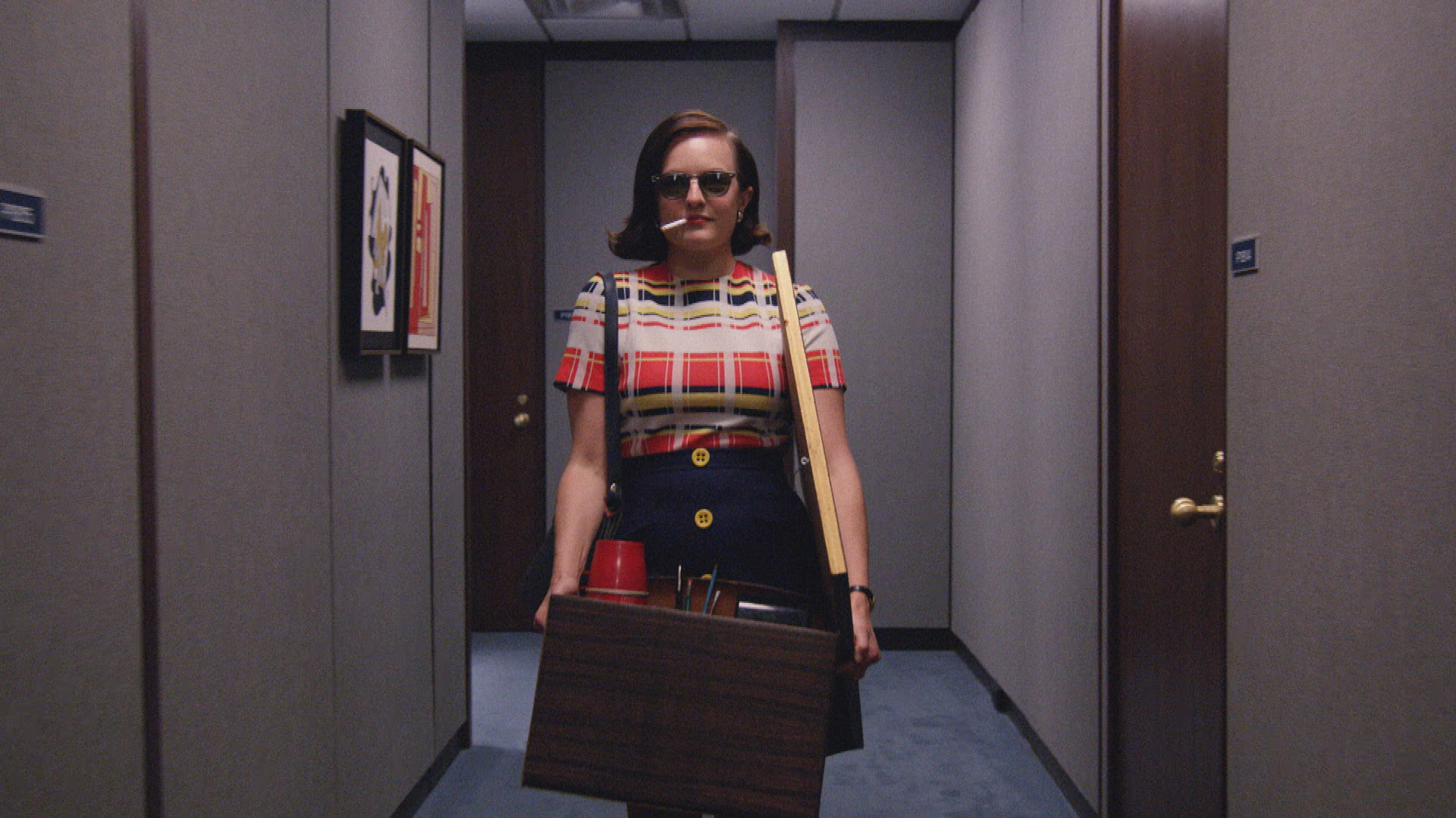 Mad Men Peggy Leaving - HD Wallpaper 