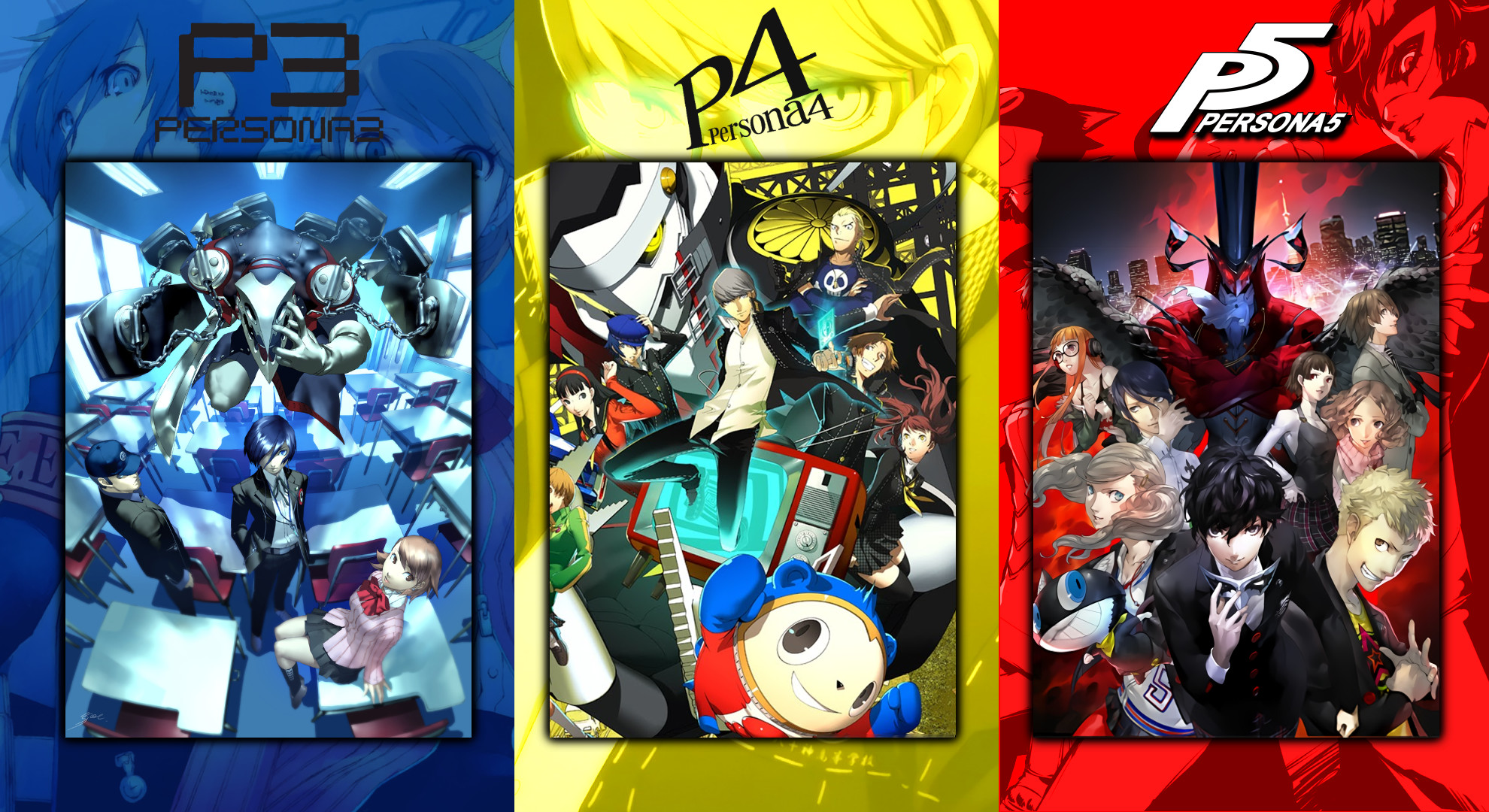 I Made A Persona Wallpaper For You Guys - Persona 5 All Personas - HD Wallpaper 