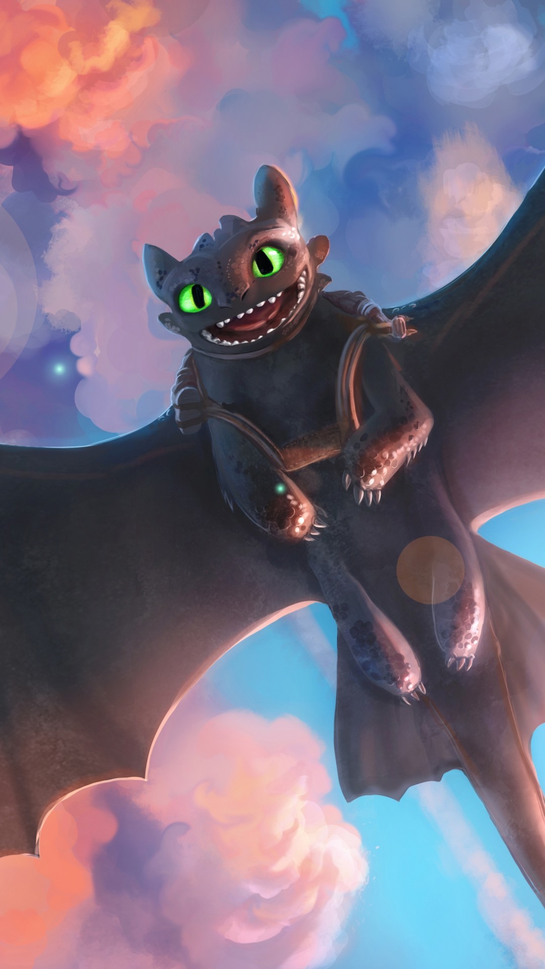 How To Train Your Dragon, Night Fury, Artwork - Alpha Night Fury Toothless - HD Wallpaper 