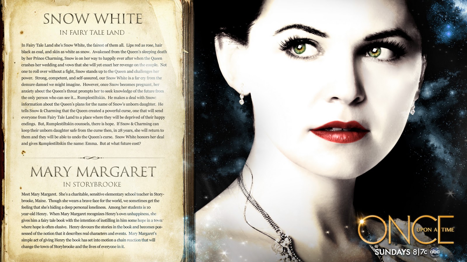 Once Upon A Time Mary Margaret Profile - HD Wallpaper 