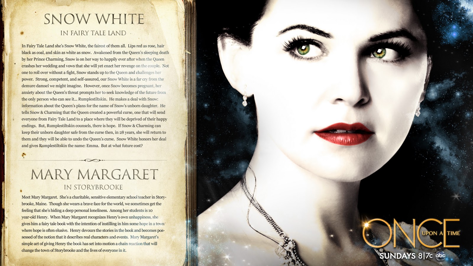 Once Upon A Time Mary Margaret Profile - HD Wallpaper 