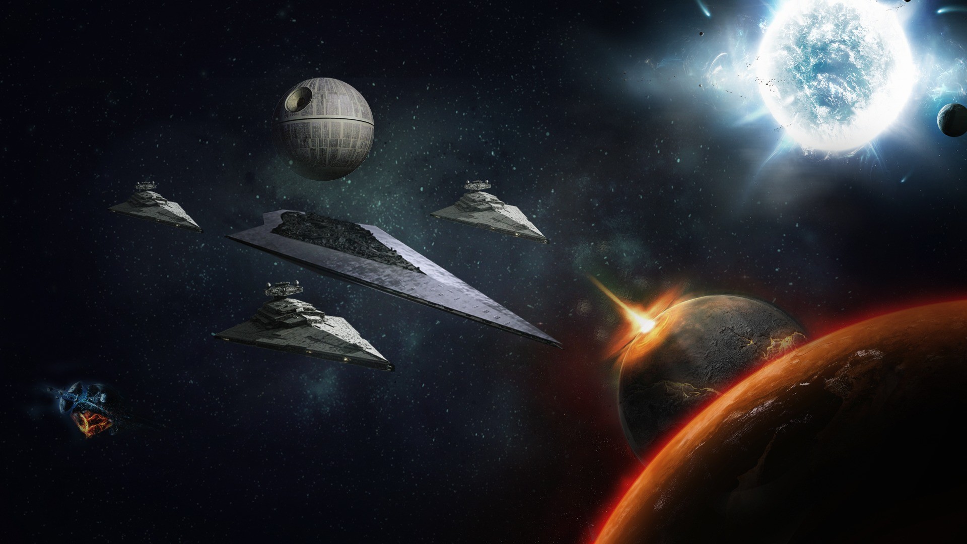 Star Wars Planet Background - HD Wallpaper 