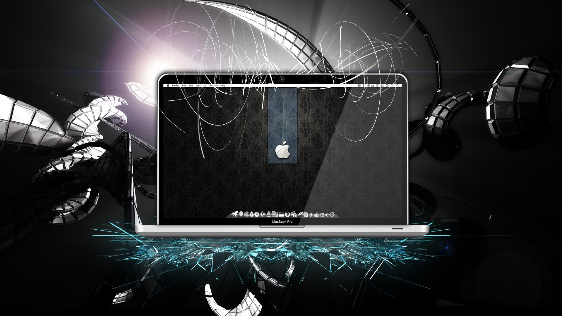 New Apple Hd Wallpaper Download For Macbook - HD Wallpaper 