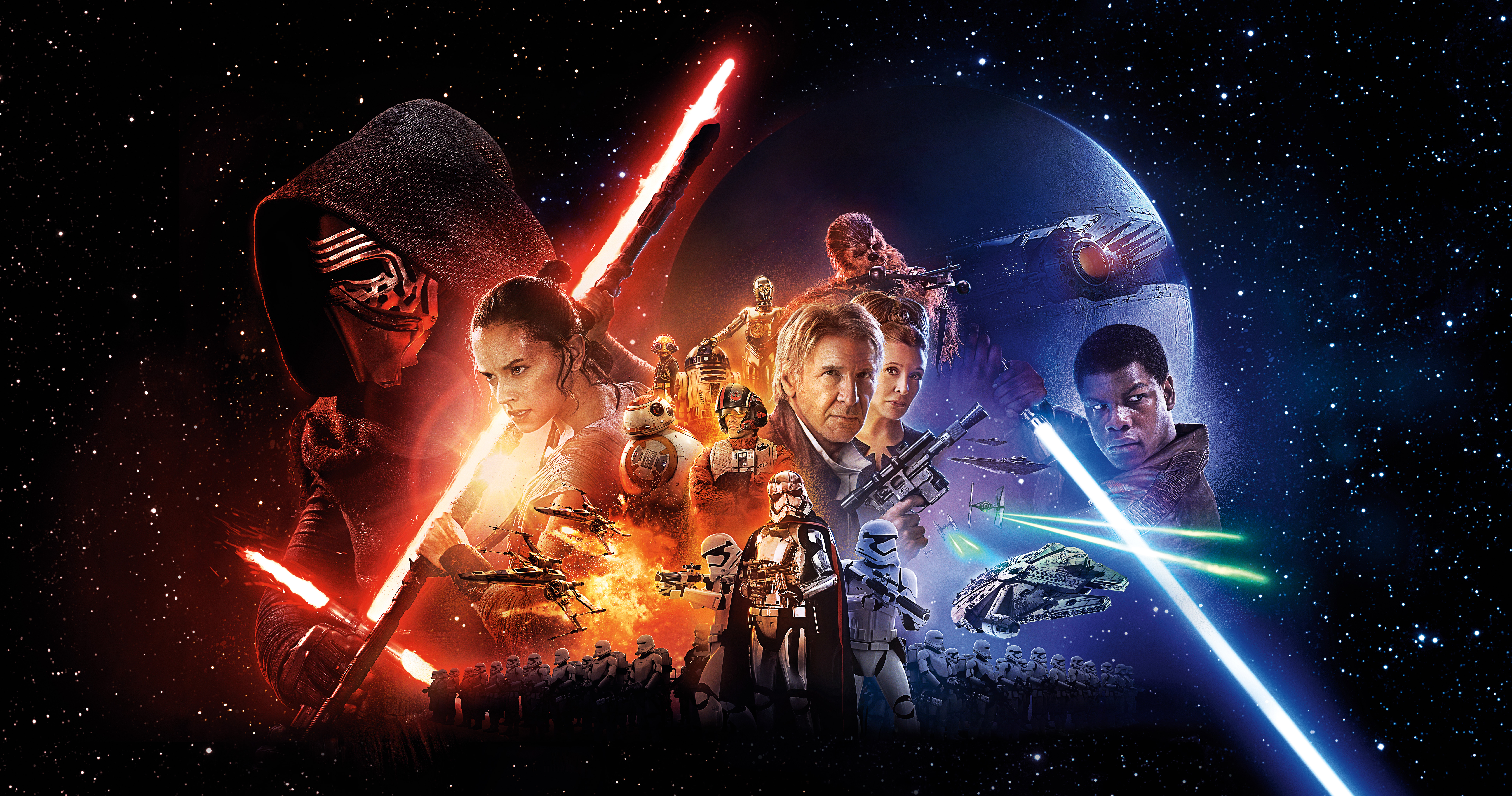 Star Wars 7 Wallpaper 4k - HD Wallpaper 