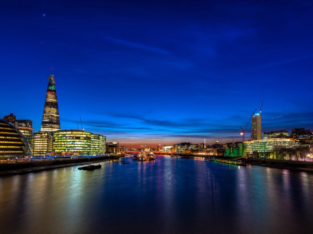 The City View Greater London Wallpaper - London Skyline High Resolution - HD Wallpaper 