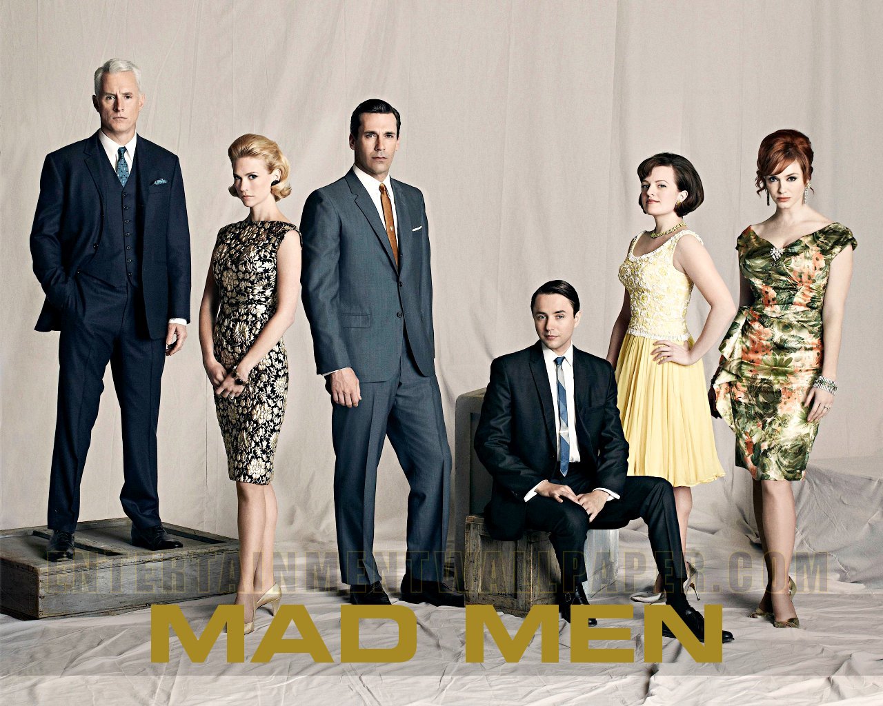 Mad Men Tv Show Costumes - HD Wallpaper 