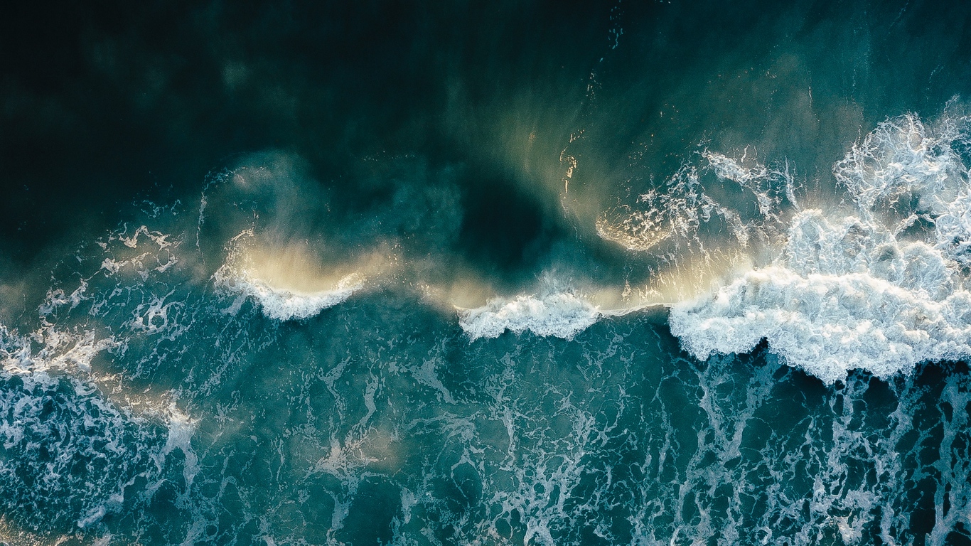 Wallpaper Ocean, Surf, Foam, Waves - Maya Hawke How To Love A Boy - HD Wallpaper 