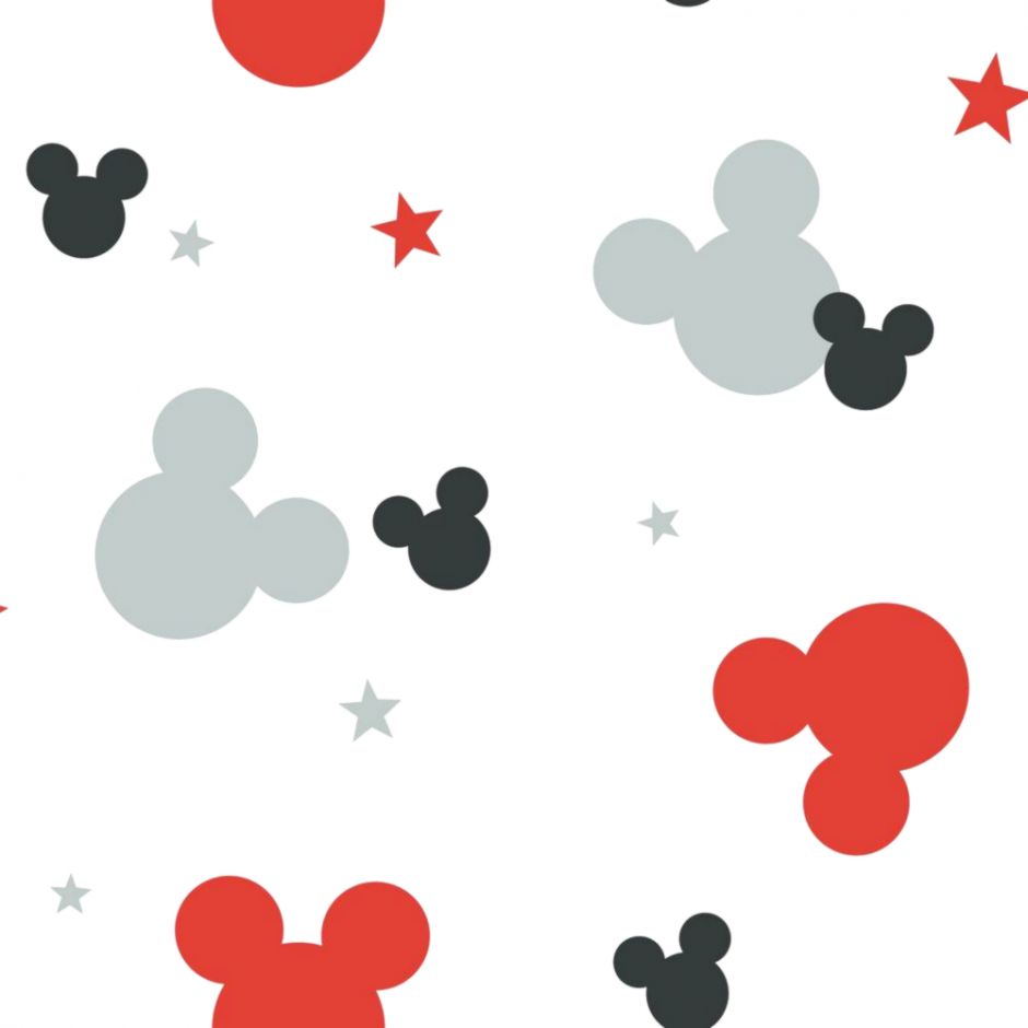 York Wallcoverings Walt Disney Kids Ii Animated Tonal - Disney Wallpaper Mickey Mouse - HD Wallpaper 