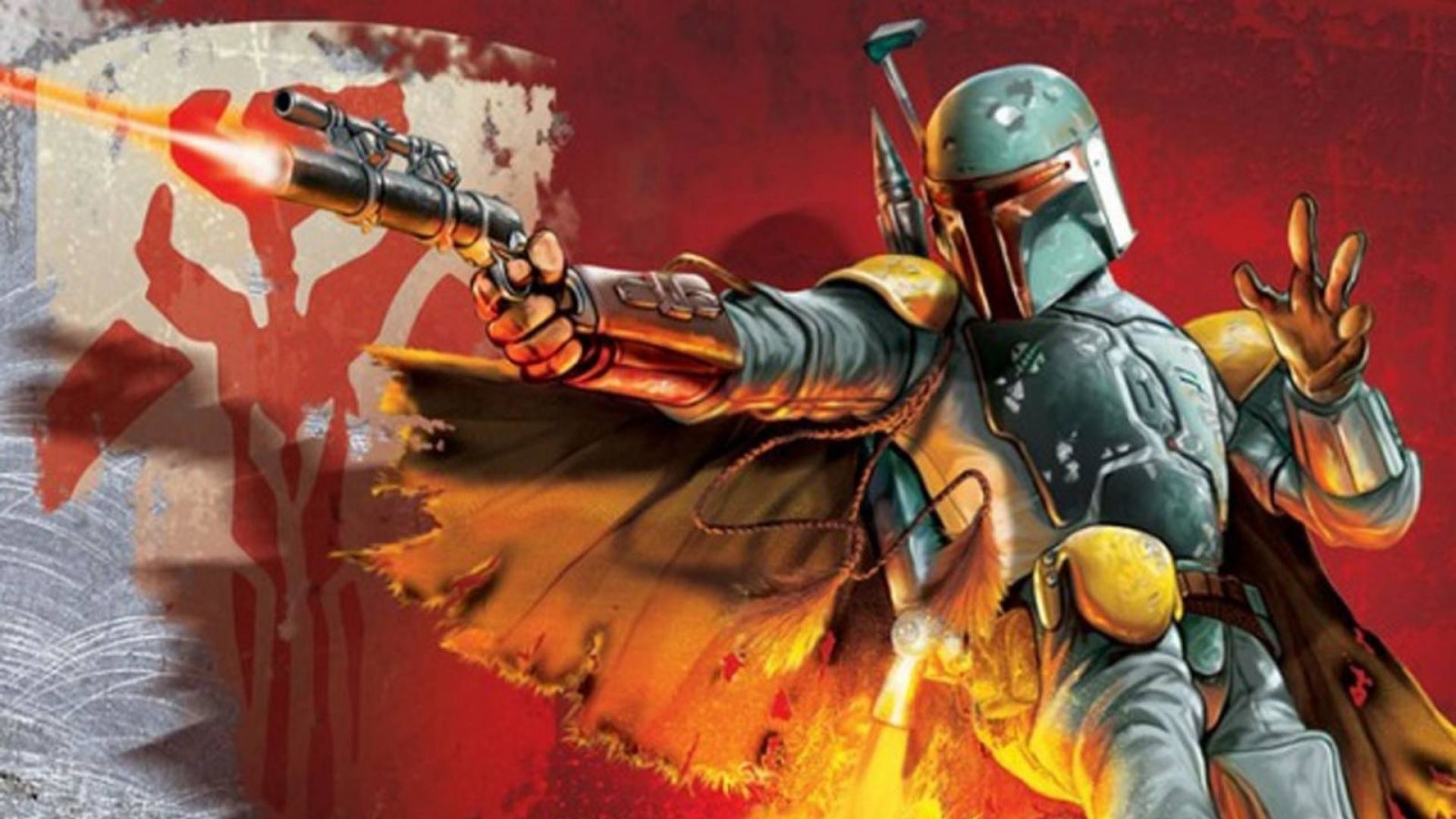 Boba Fett 
 Data-src - Boba Fett Comic Art - HD Wallpaper 