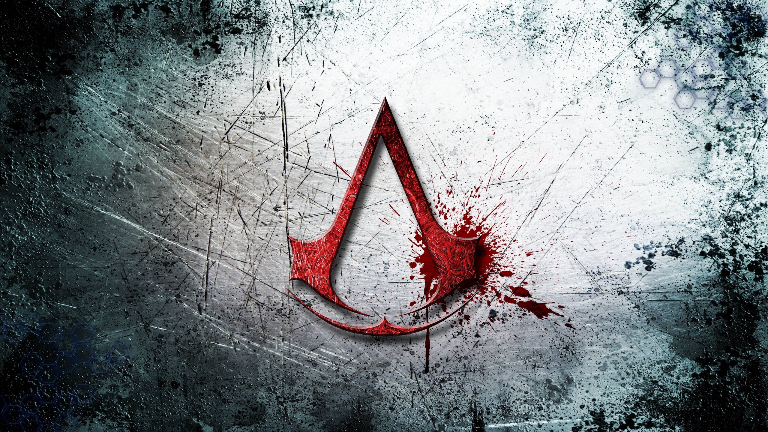 Wallpaper Assassins Creed, Logo, Art - Assassin's Creed Backgrounds - HD Wallpaper 