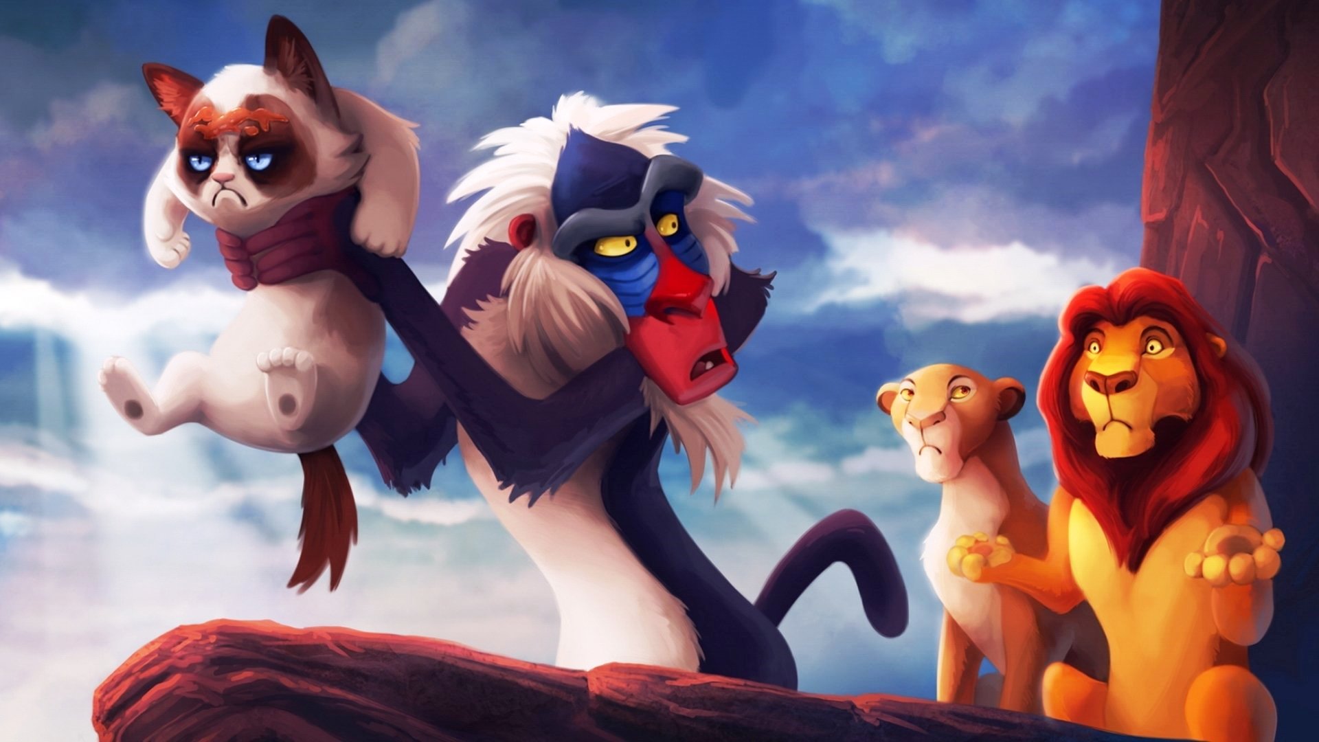 Lion King Cartoons Disney Wallpaper Tumblr - Simba Lion King Background - HD Wallpaper 