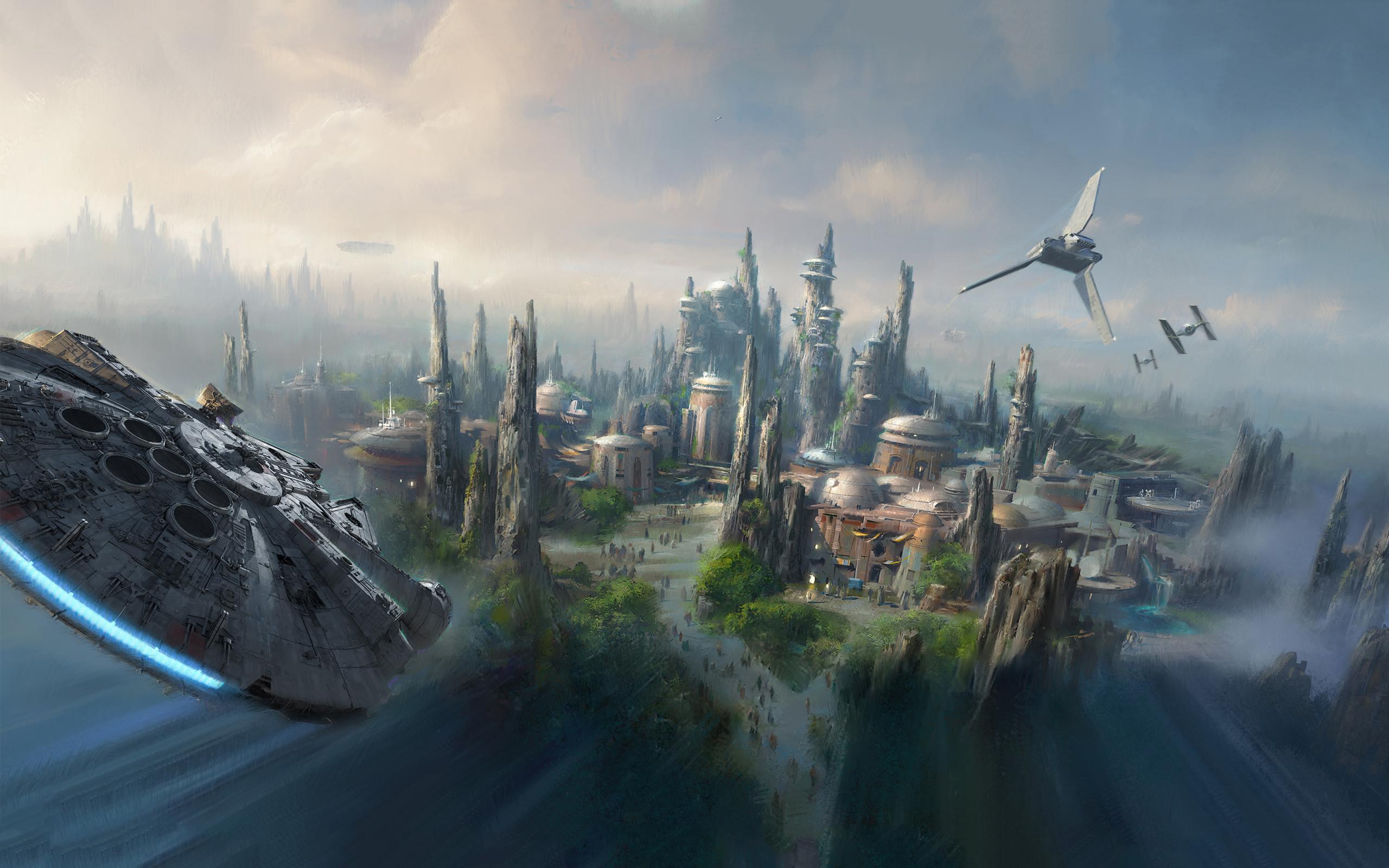 Star Wars Land - HD Wallpaper 