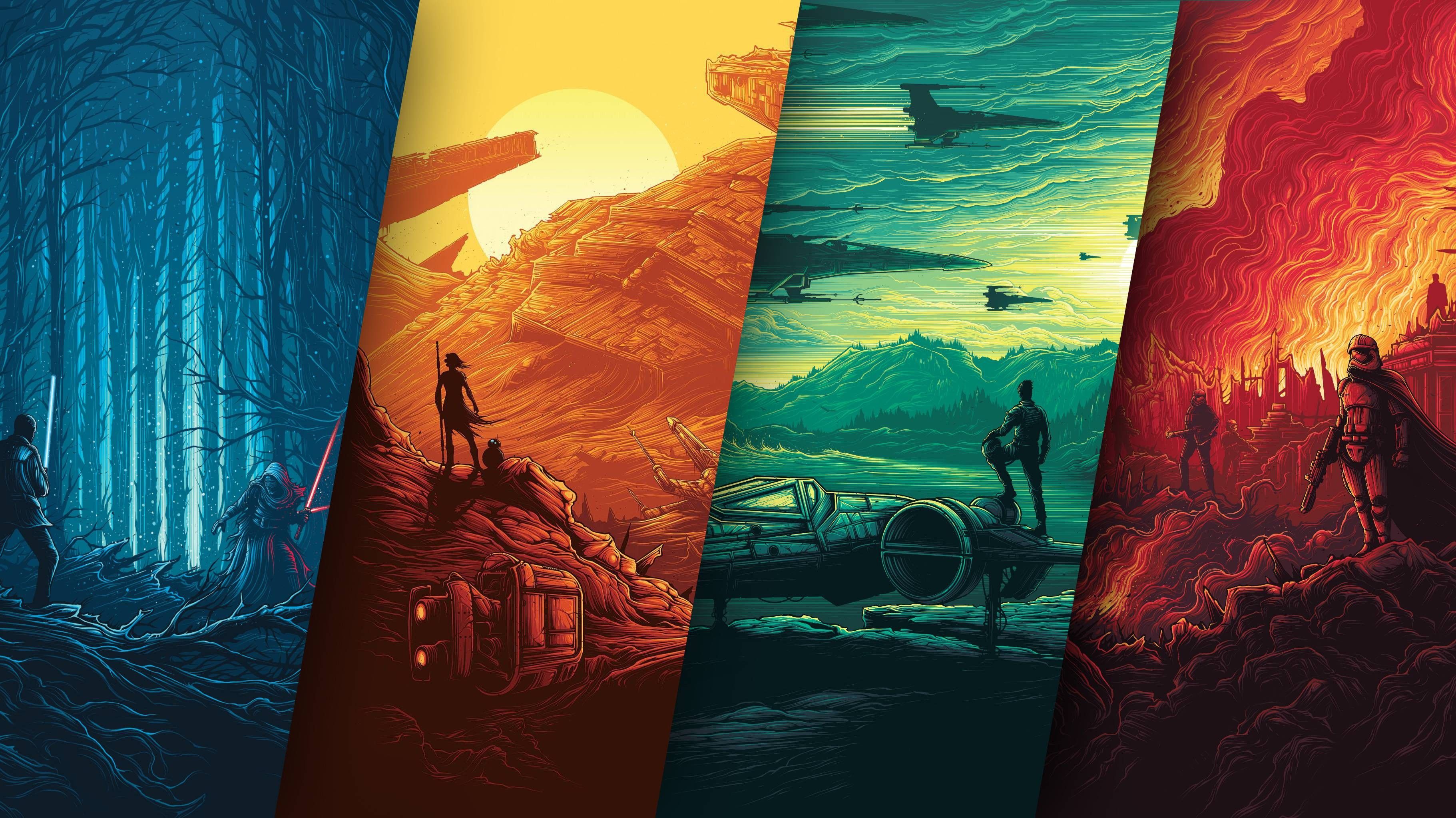 Star Wars Poster 4k - HD Wallpaper 