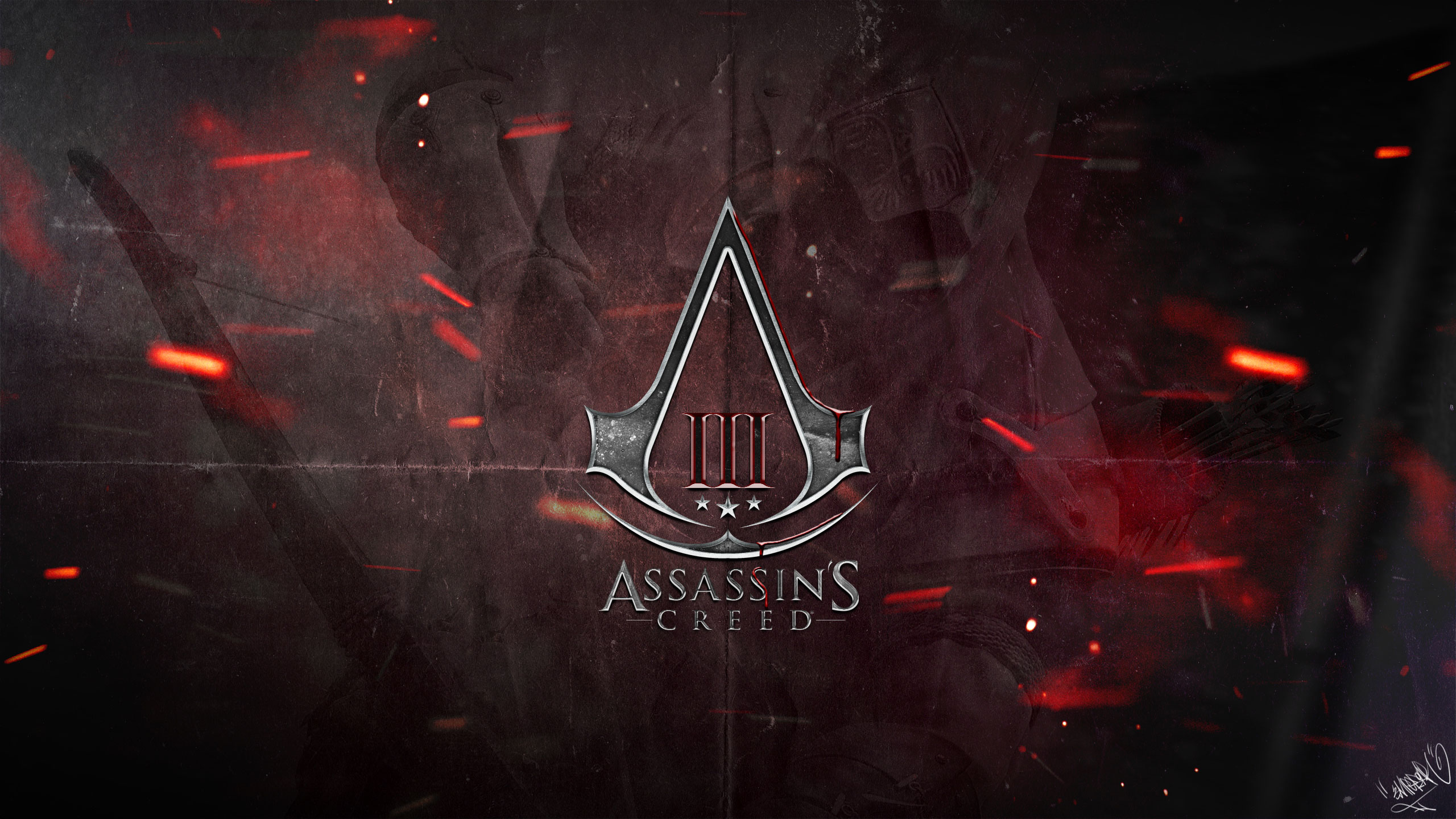 Assassin S Creed - Assassins Creed 3 Logo - HD Wallpaper 