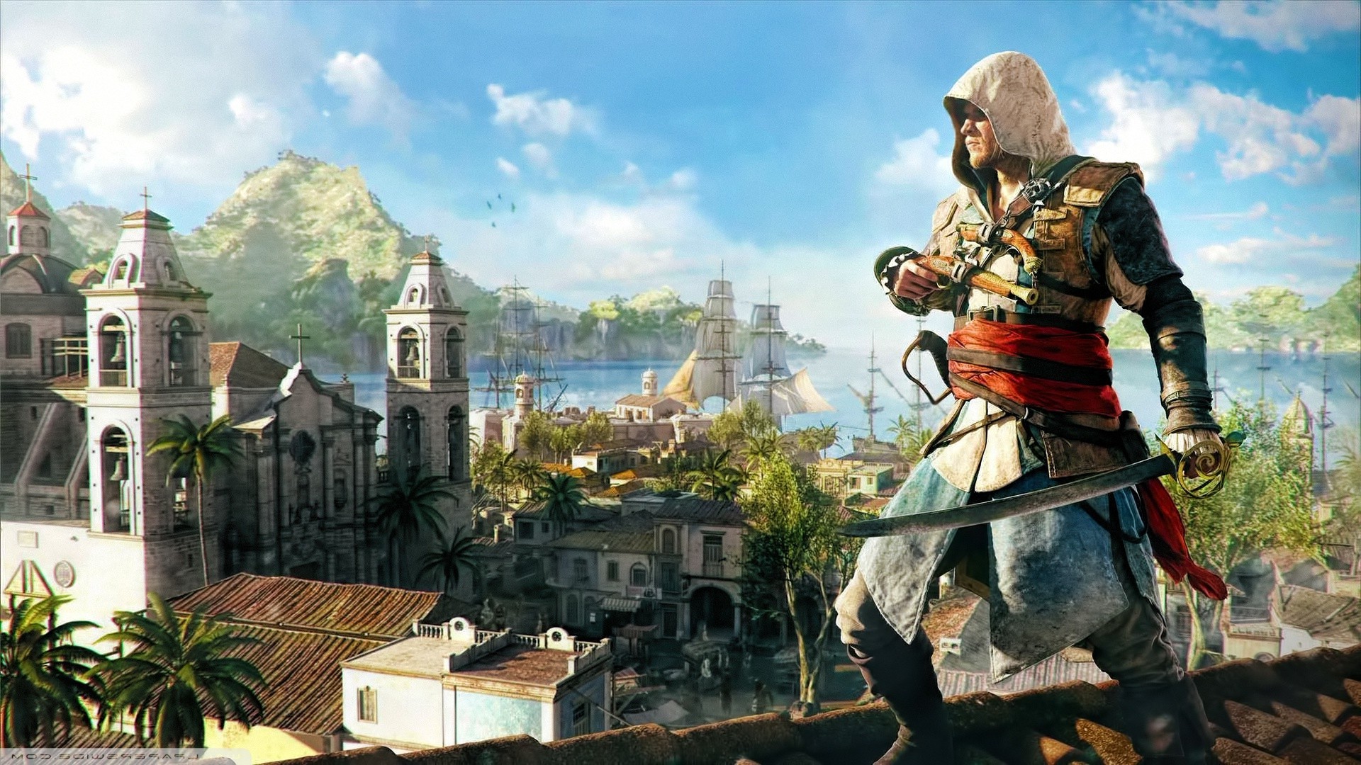 Assassins Creed - Assassins Creed Black Flag Background - HD Wallpaper 