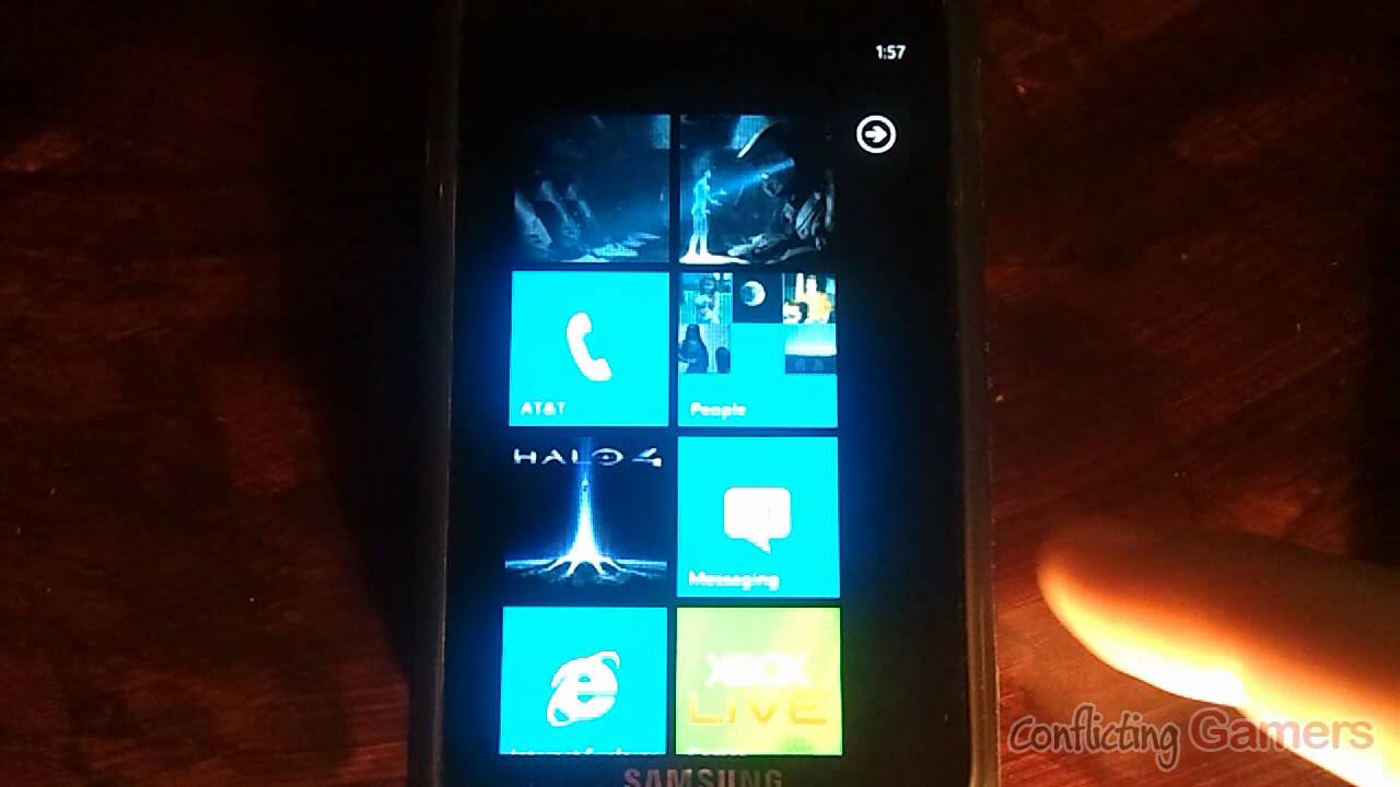 Halo Windows Phone 7 - HD Wallpaper 