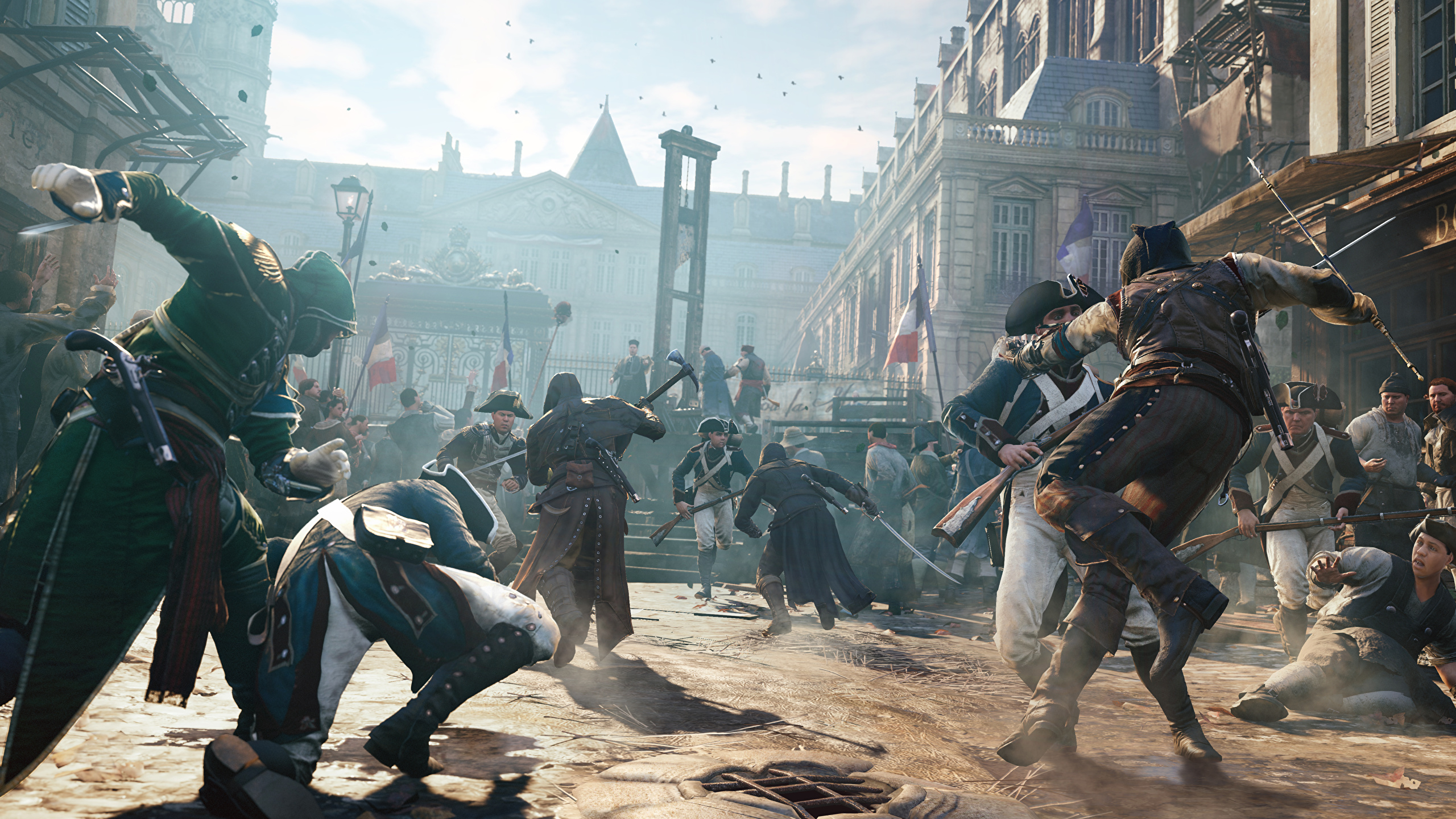Assassins Creed Unity Multiplayer - HD Wallpaper 
