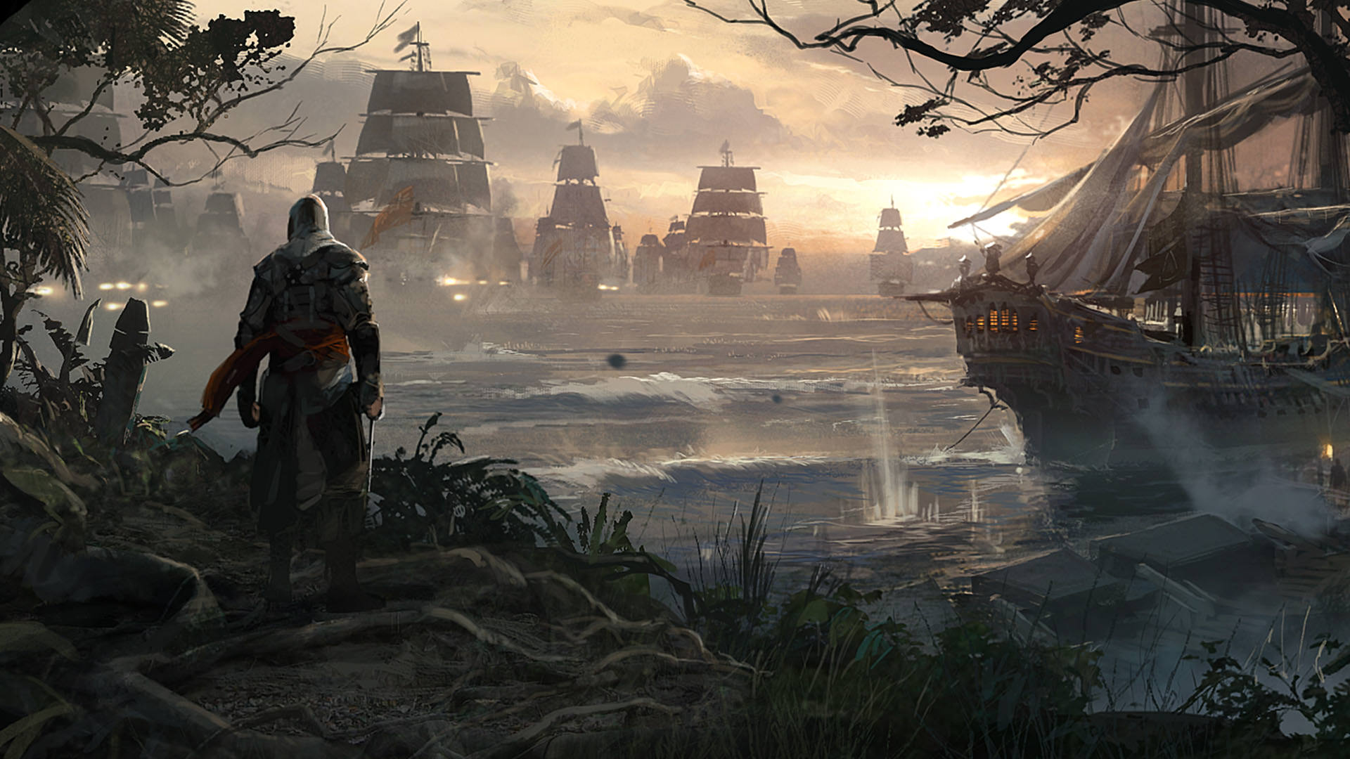 Assassin's Creed Black Flag Обои - 1920x1080 Wallpaper - teahub.io