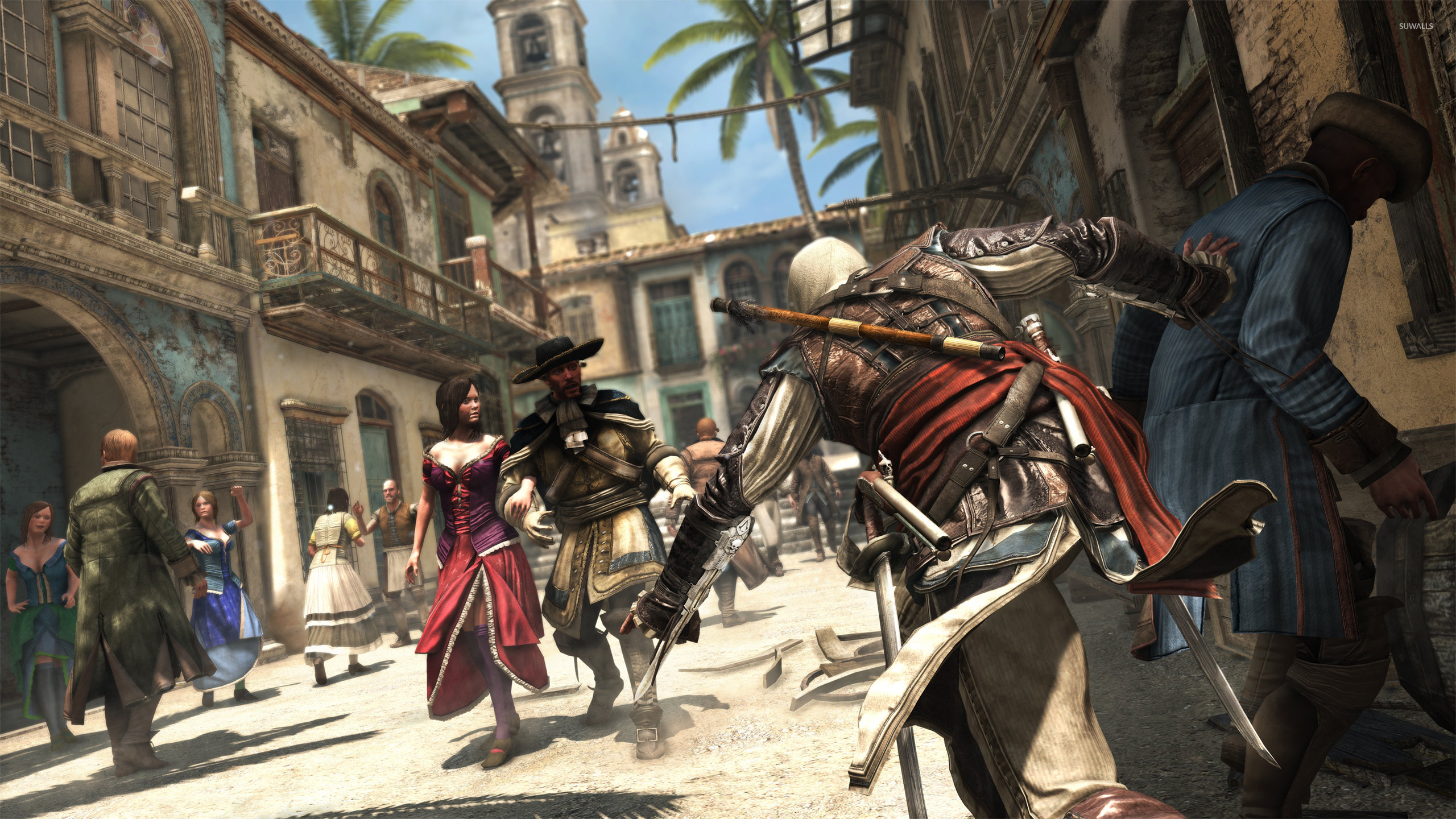 Assassin's Creed 4 4k - HD Wallpaper 