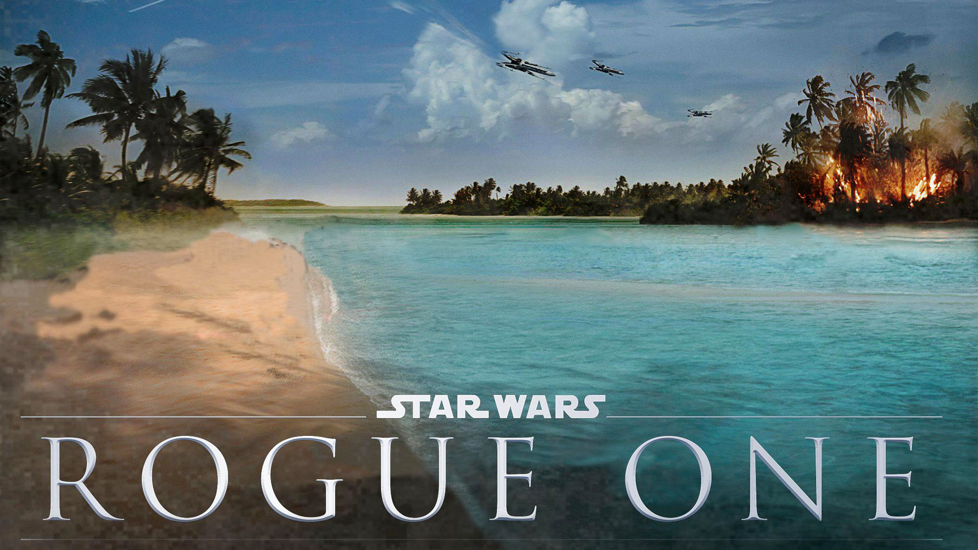 Rogue One Wallpaper - Star Wars Rogue One Scarif - HD Wallpaper 