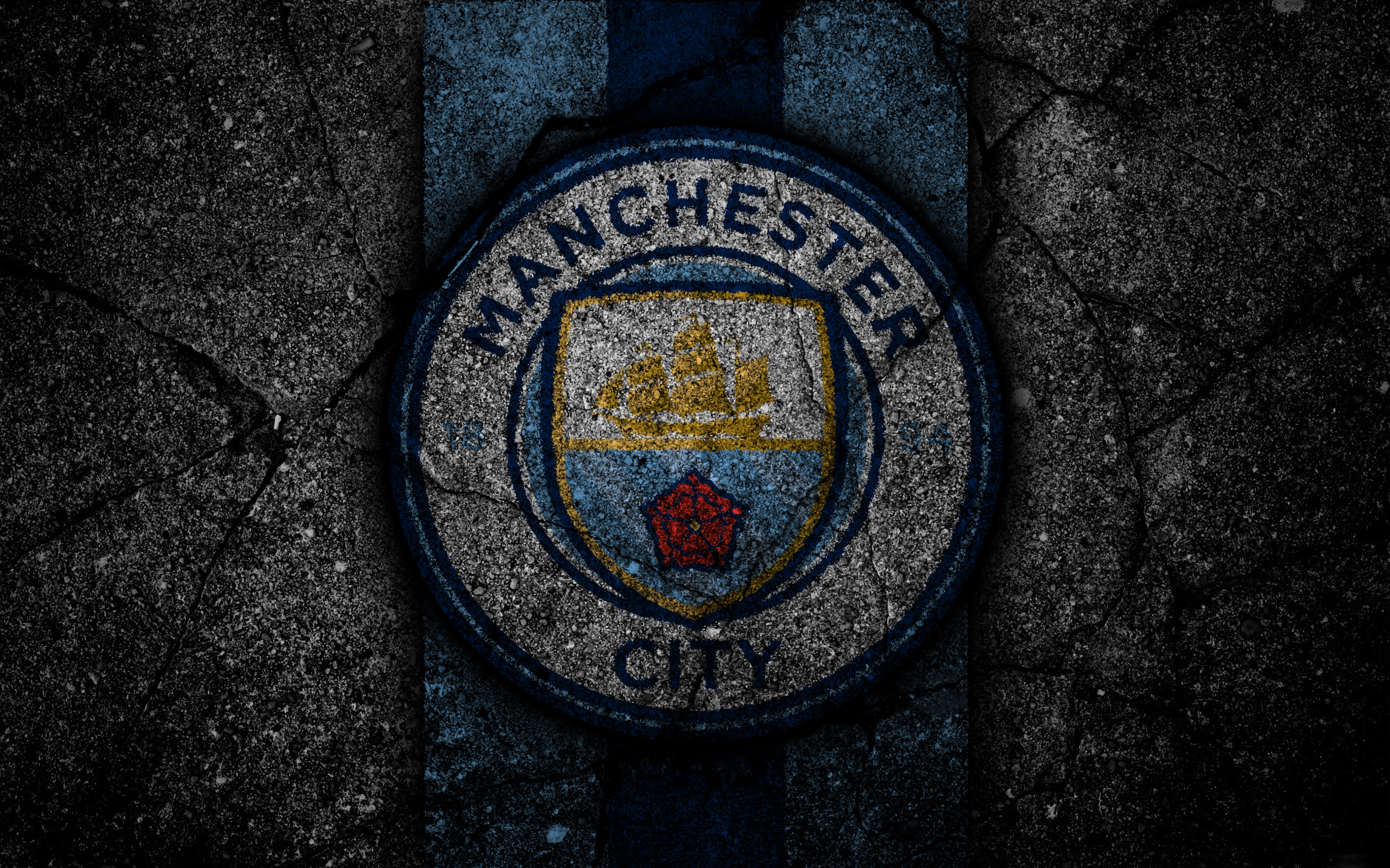 Manchester City Logo Dream League Soccer - HD Wallpaper 