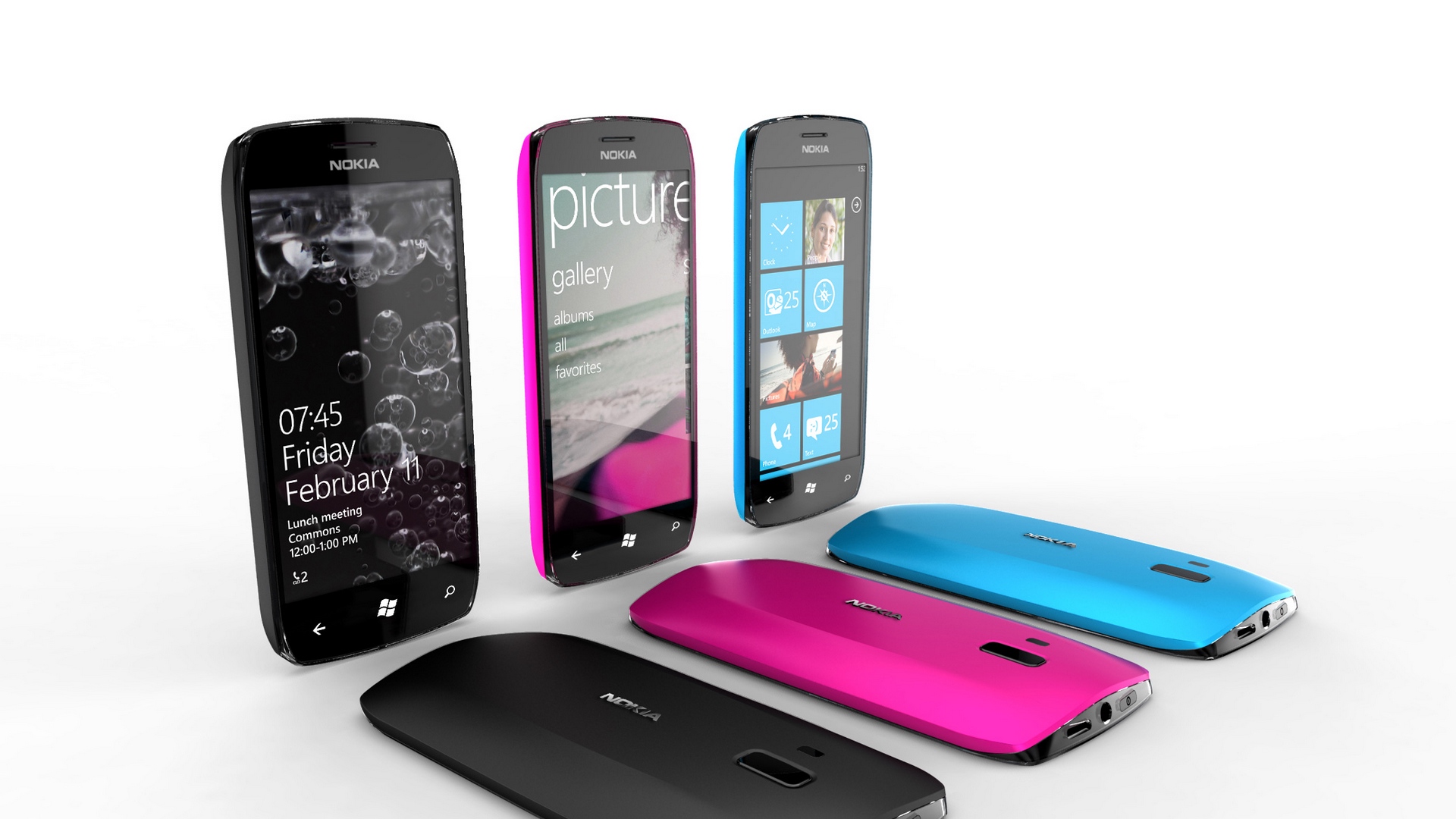 Wallpaper Nokia, Windows Phone, Concept, Novelty, Mobile - Nokia Windows Phone 2010 - HD Wallpaper 