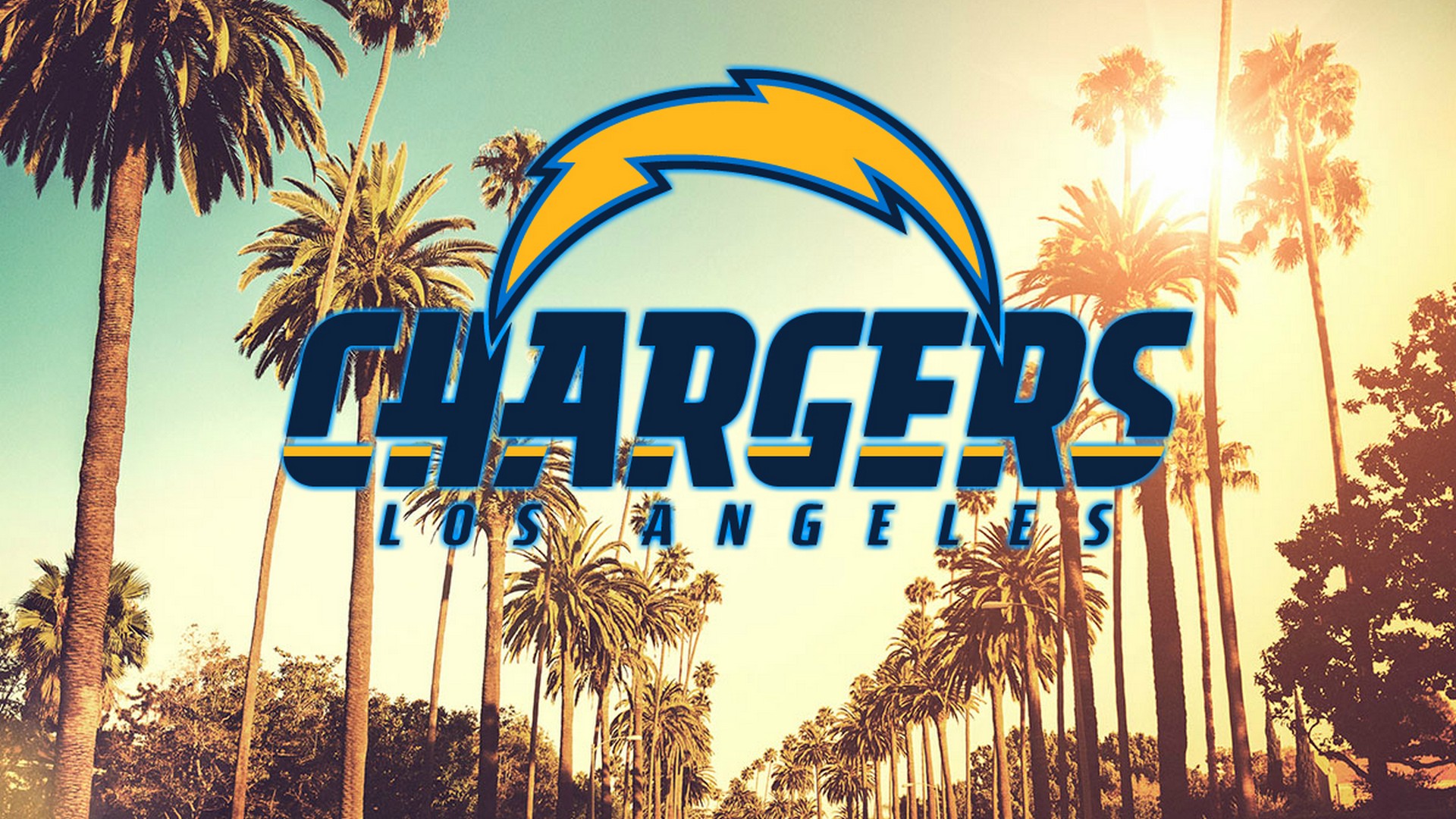Wallpapers Hd Los Angeles Chargers With Resolution - Cool La Chargers Logo - HD Wallpaper 
