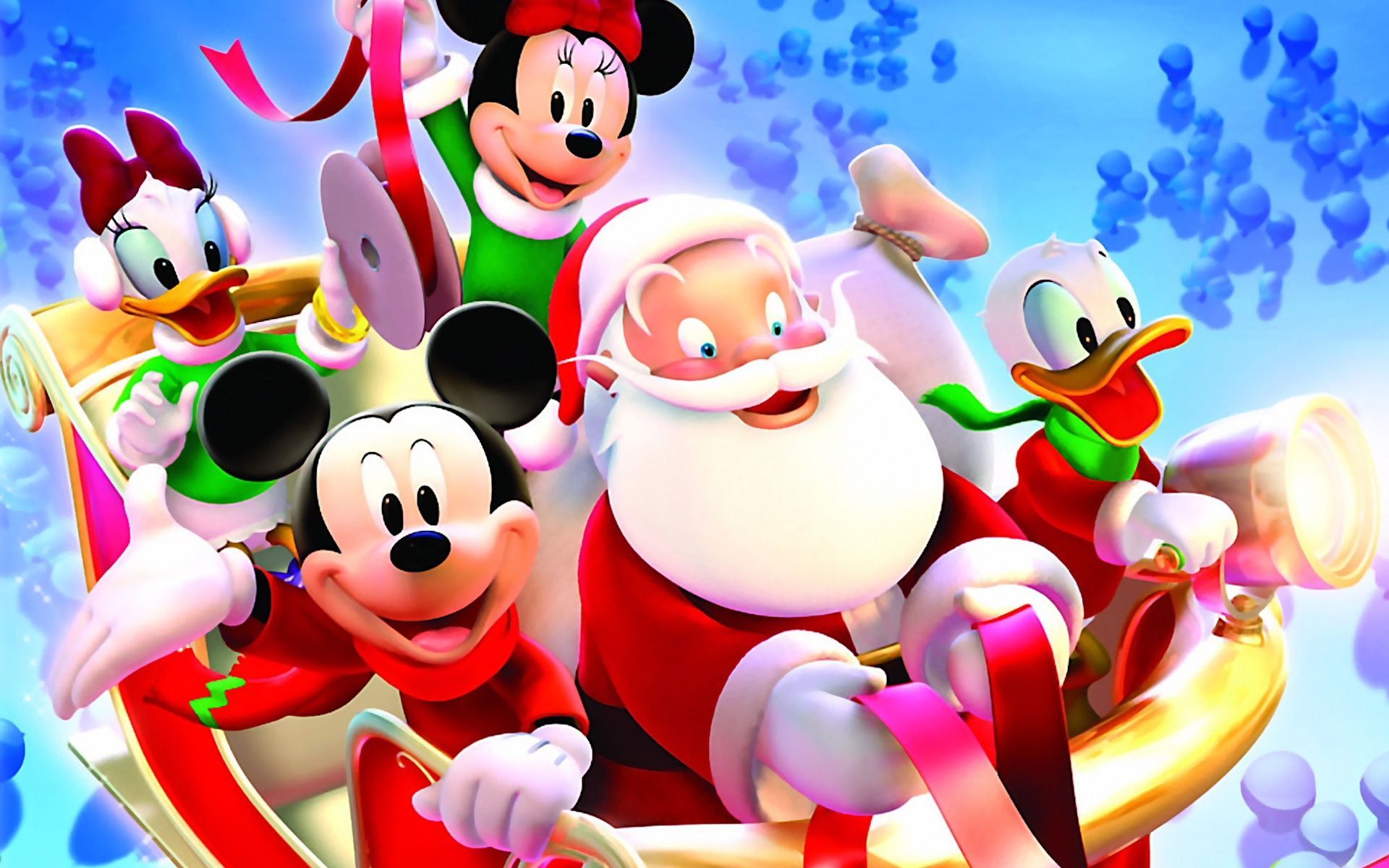 Disney Christmas Hd - HD Wallpaper 