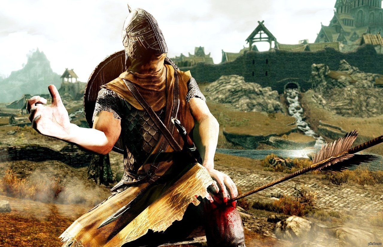 Arrow To The Knee Art - HD Wallpaper 