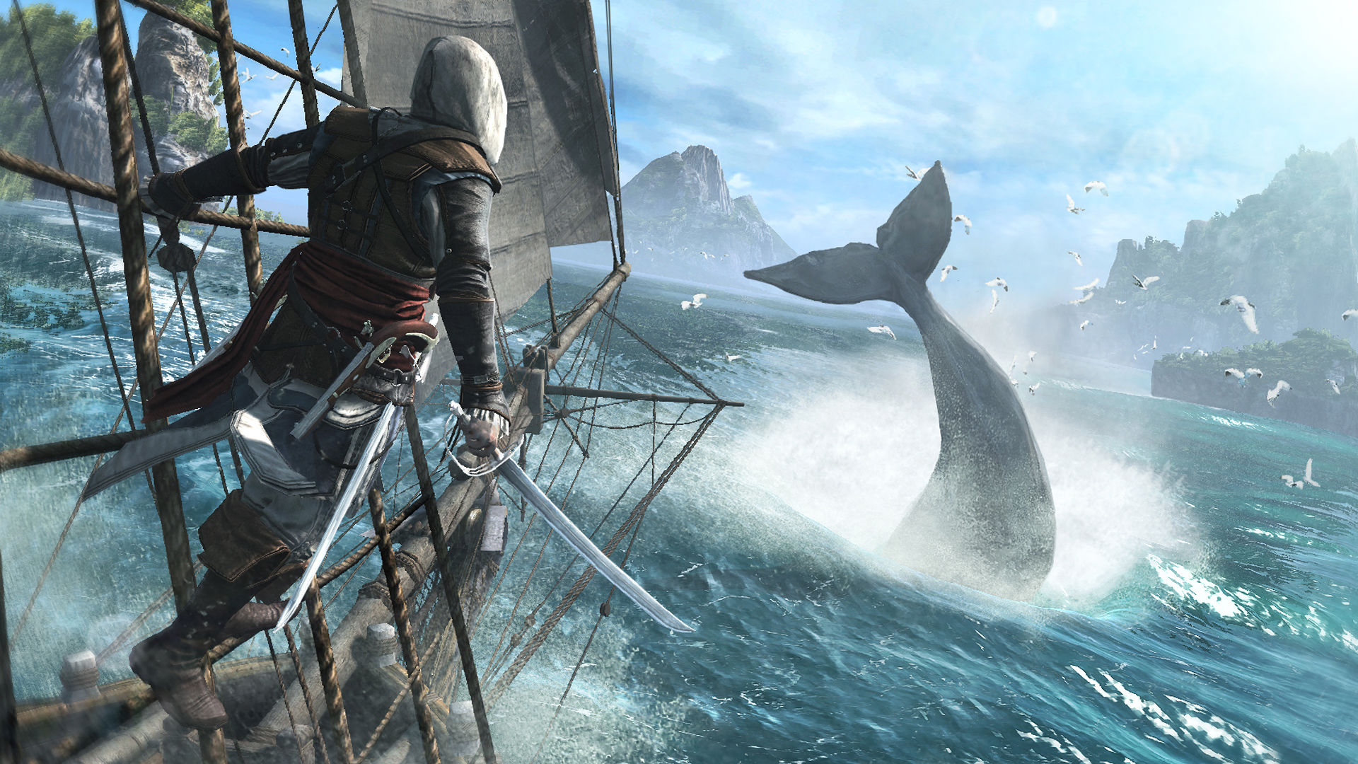 Assassins Creed Iv Black Flag Wallpaper - Assassin's Creed Blag Flag - HD Wallpaper 