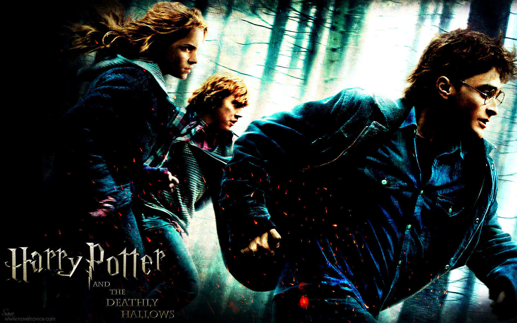 Potter And The Deathly Hallows - HD Wallpaper 