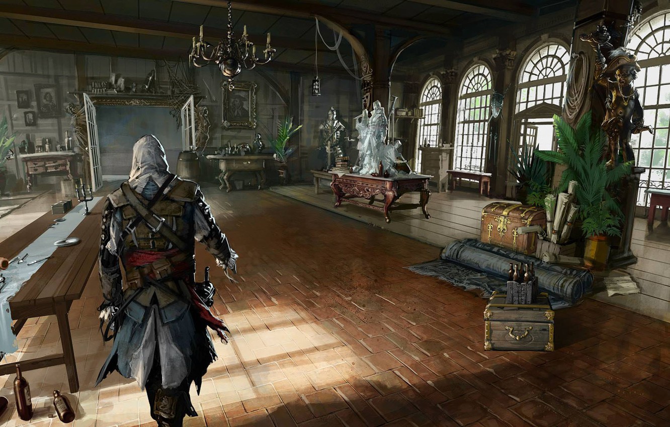 Photo Wallpaper Art, Assassin S Creed, Black Flag, - Art Of Assassin's Creed Black Flag - HD Wallpaper 