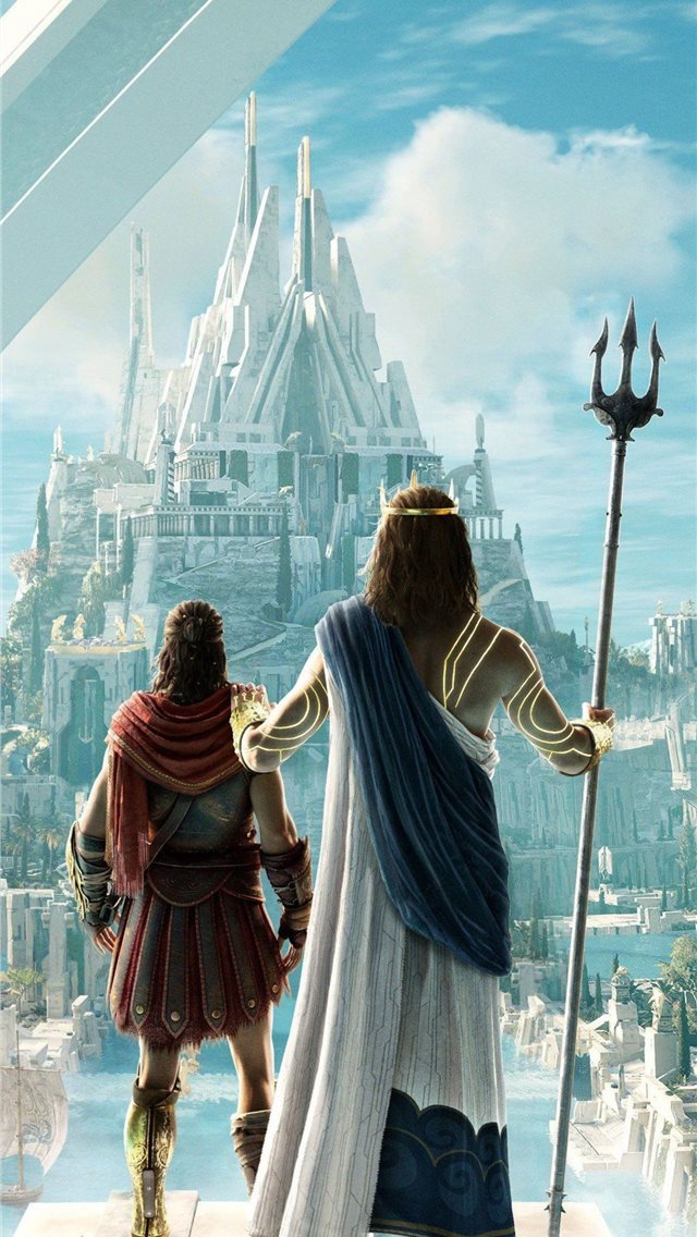 Assassins Creed Odyssey The Fate Of Atlantis Episo - Assassin's Creed Odyssey Wallpaper Iphone - HD Wallpaper 