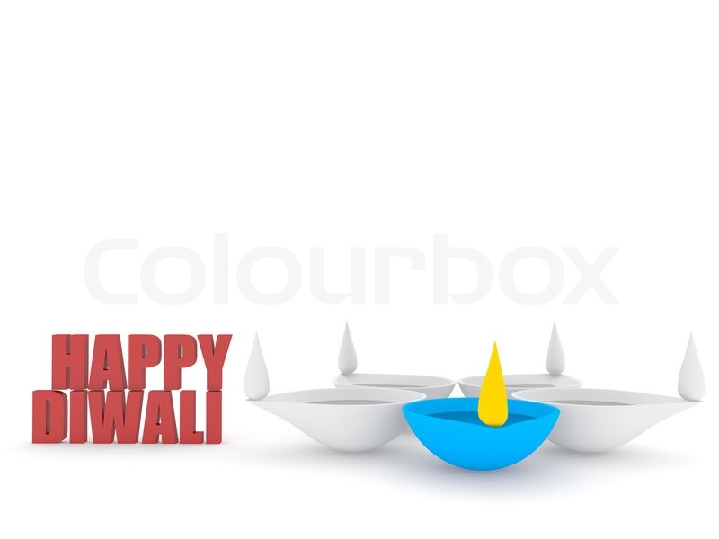 Diwali Image With White Background - HD Wallpaper 
