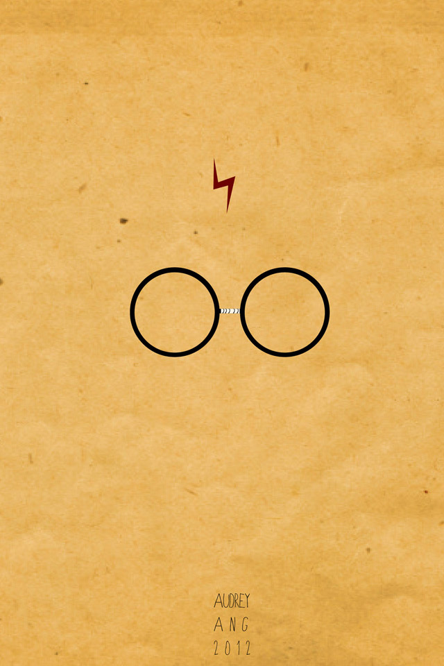 Harry Potter Glass Wallpaper - Circle - HD Wallpaper 