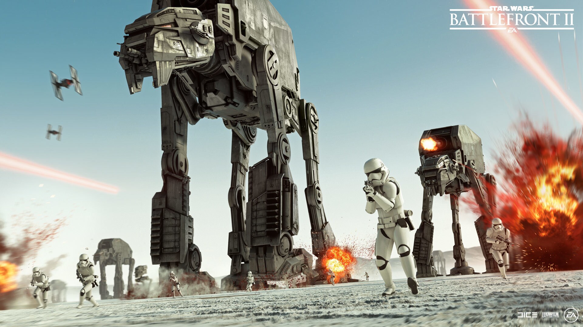 Star Wars Battlefront 2 Crait - HD Wallpaper 