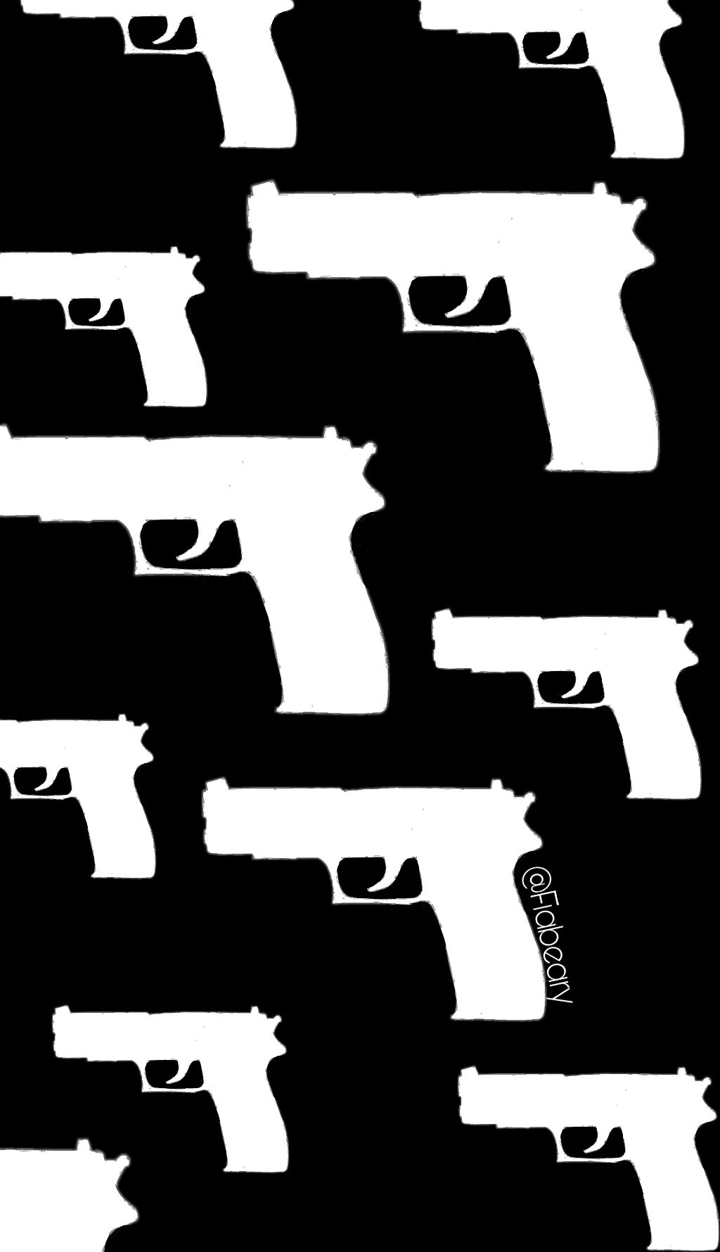 #freetoedit #black #aesthetic #wallpaper #gun #guns - Trigger - HD Wallpaper 