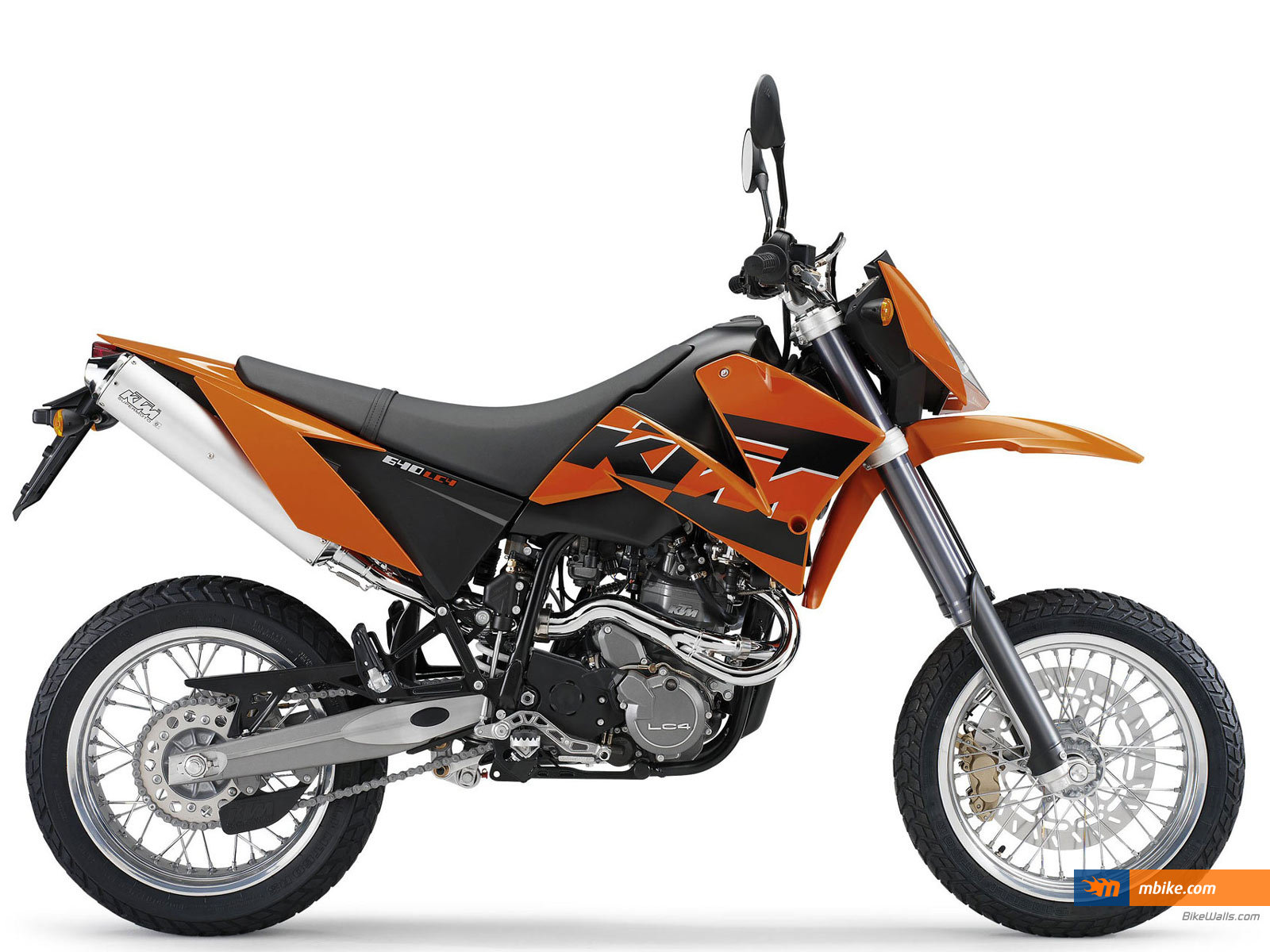 2005 Ktm 640 Lc4 Supermoto - Ktm 660 Lc4 Smc - HD Wallpaper 
