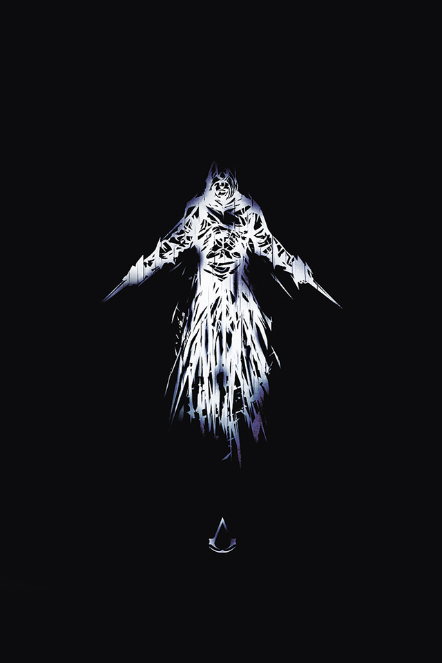 Com Apple Wallpaper Assasins Creed Dark Fly Iphone4 - Assassin's Creed Wallpaper Iphone - HD Wallpaper 