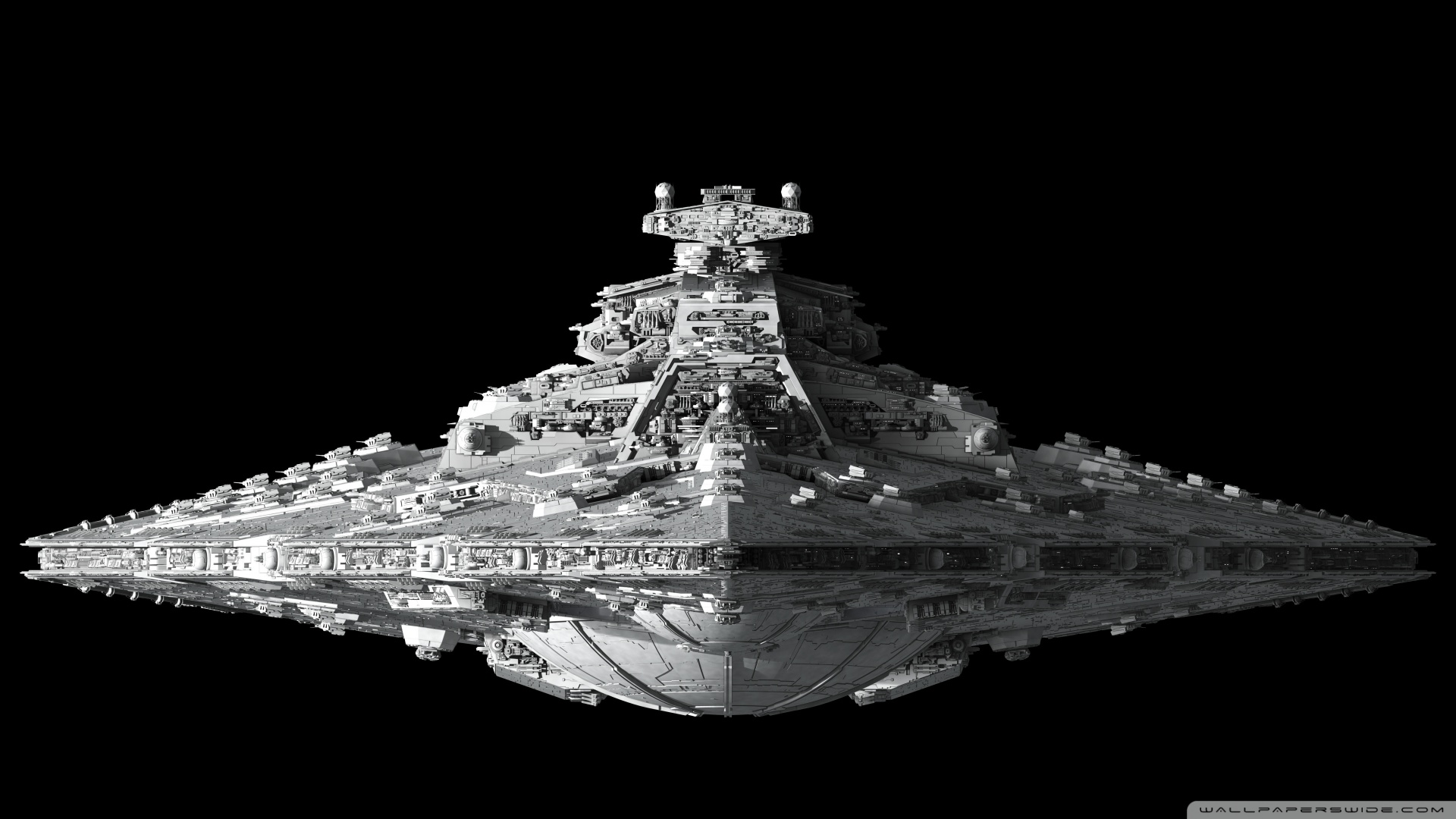 Dual Monitor Wallpaper Star Destroyer - HD Wallpaper 