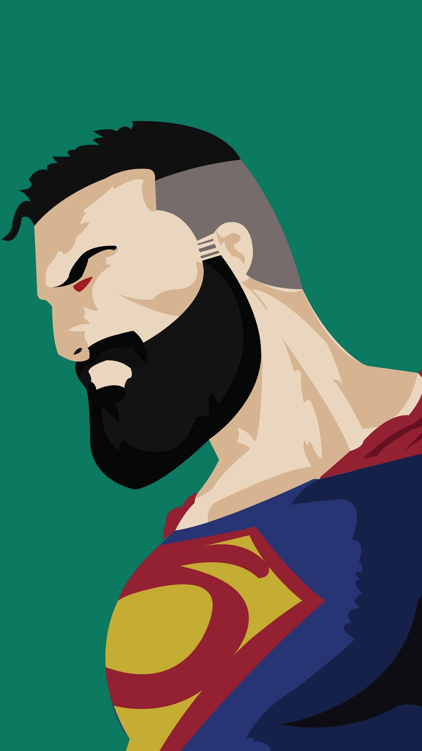Batman Superman Beard - HD Wallpaper 