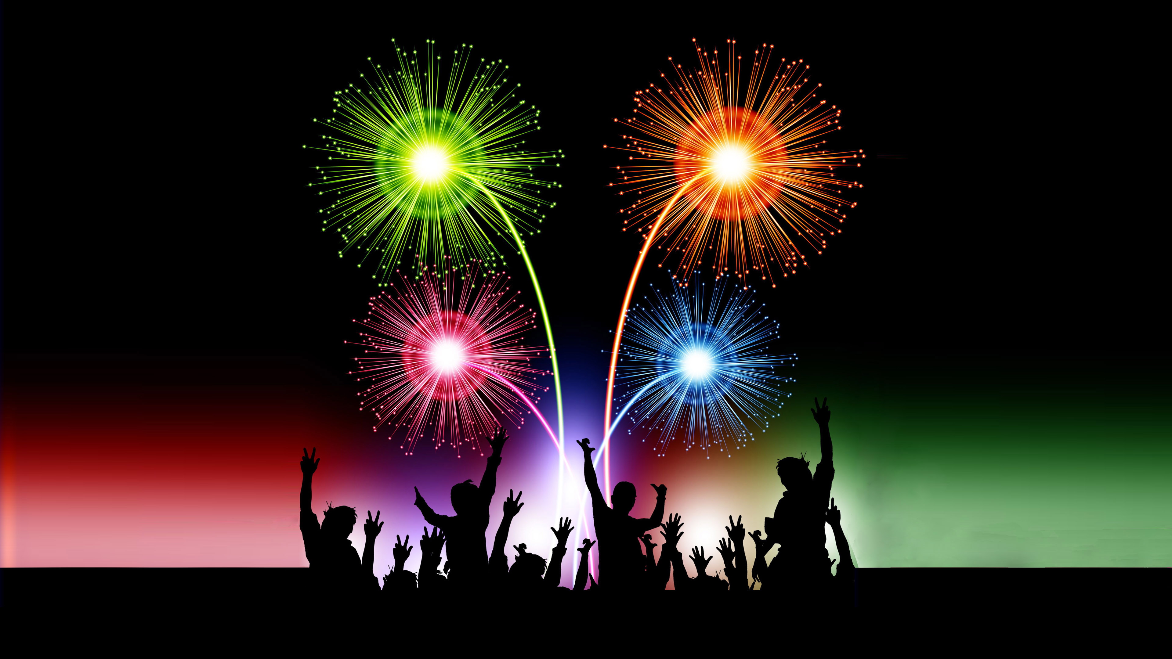 Animation Happy New Year 2019 - 3840x2160 Wallpaper Animation Happy New Year 2019 - 3840x2160 Wallpaper