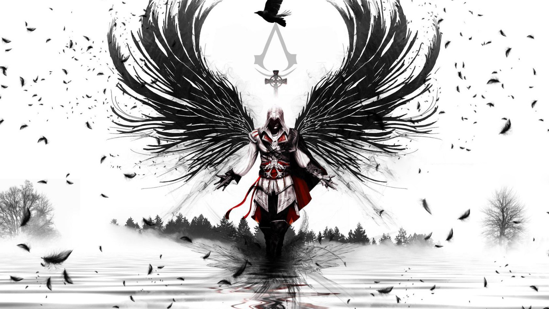 Assassin's Creed 2 Logo - HD Wallpaper 