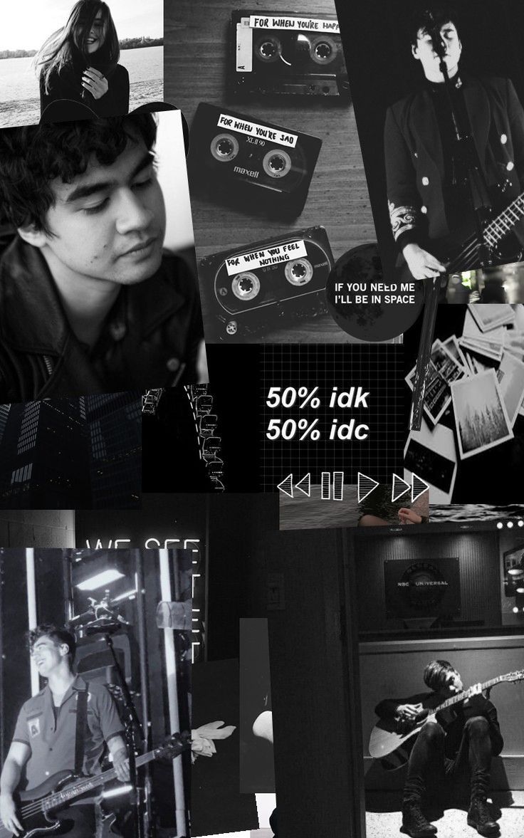 @random-weirdo Here Is Calum Hood Black Aesthetic Wallpaper - 5sos Aesthetic Wallpaper Black - HD Wallpaper 