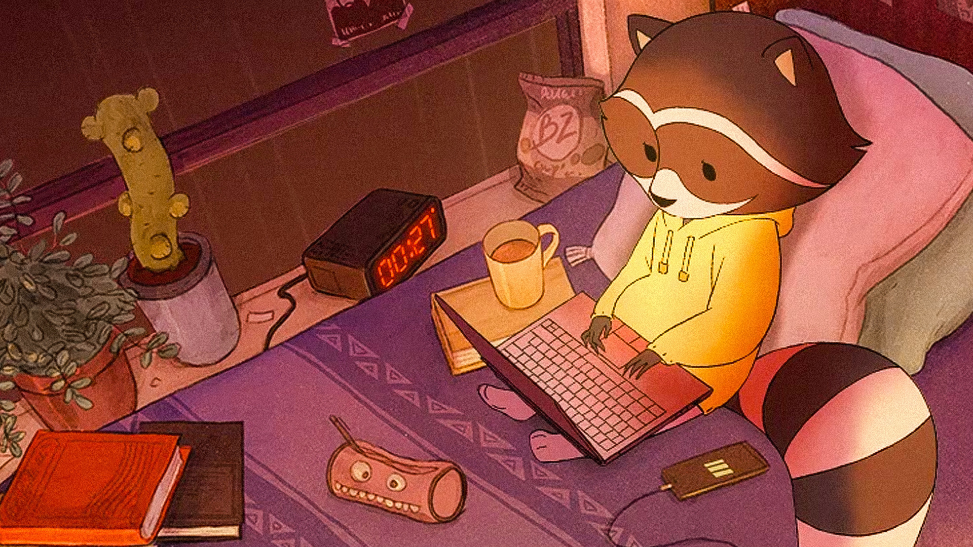 Lofi Hip Hop Radio 24 7 Chill Study Relax Gaming Beats - HD Wallpaper 